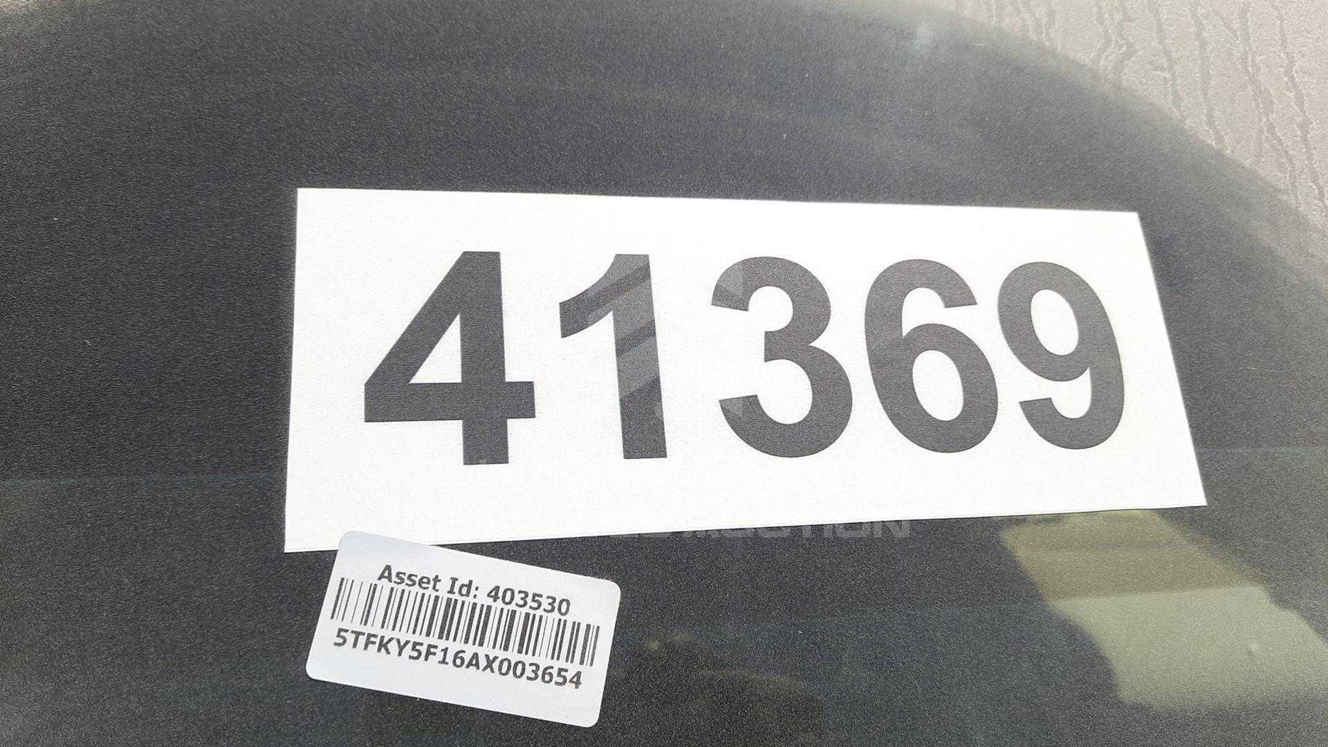 2010 TOYOTA TUNDRA VIN: 5TFKY5F16AX003654