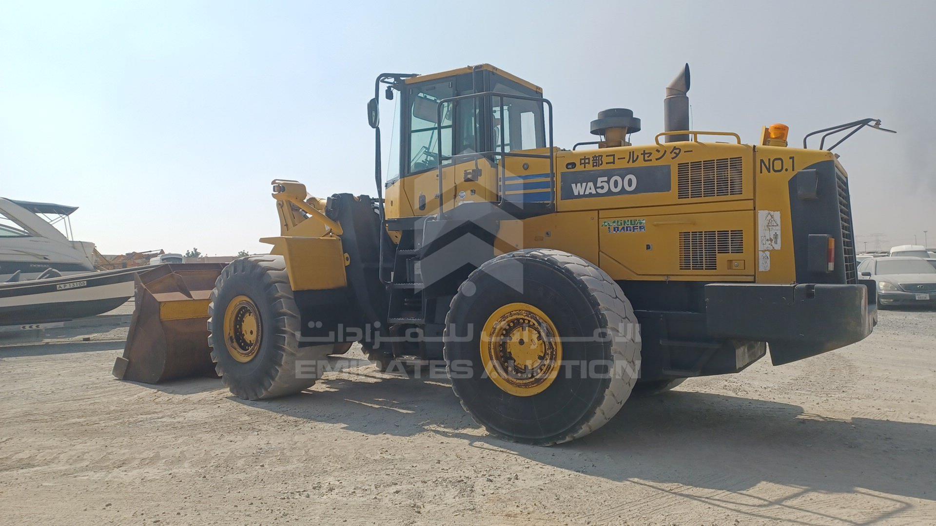 2014 KOMATSU WA500 VIN: WA09655391