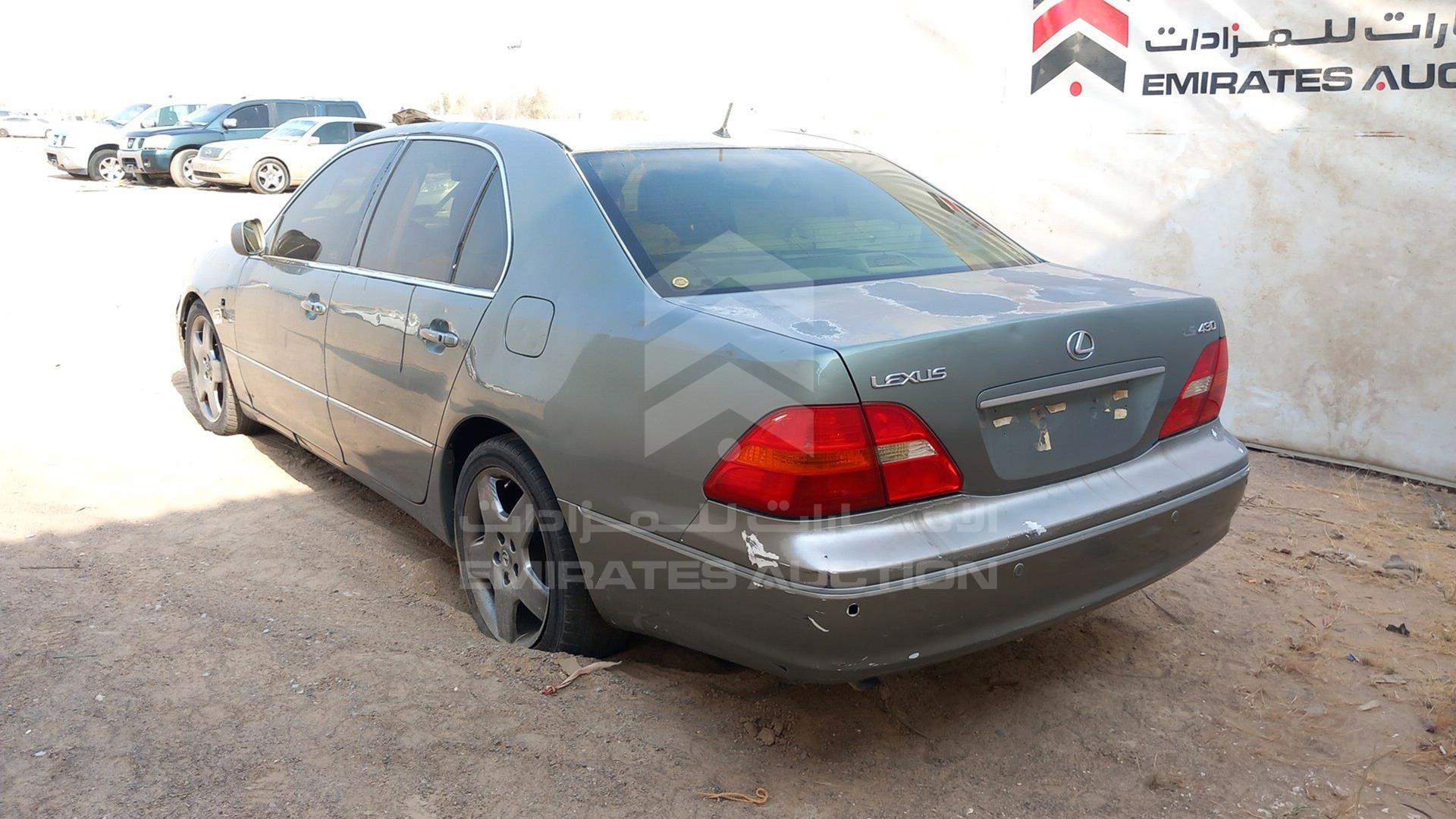 2001 LEXUS LS 430 VIN: JTHBN30FX00017337