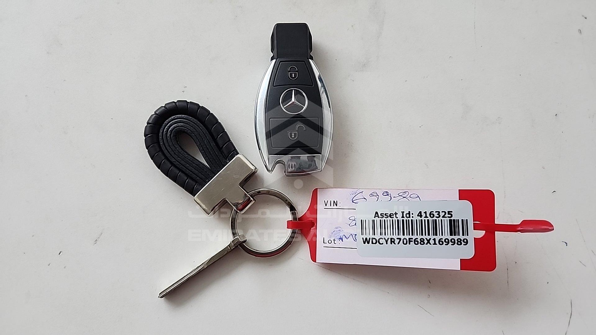 2008 MERCEDES G 55 VIN: WDCYR70F68X169989
