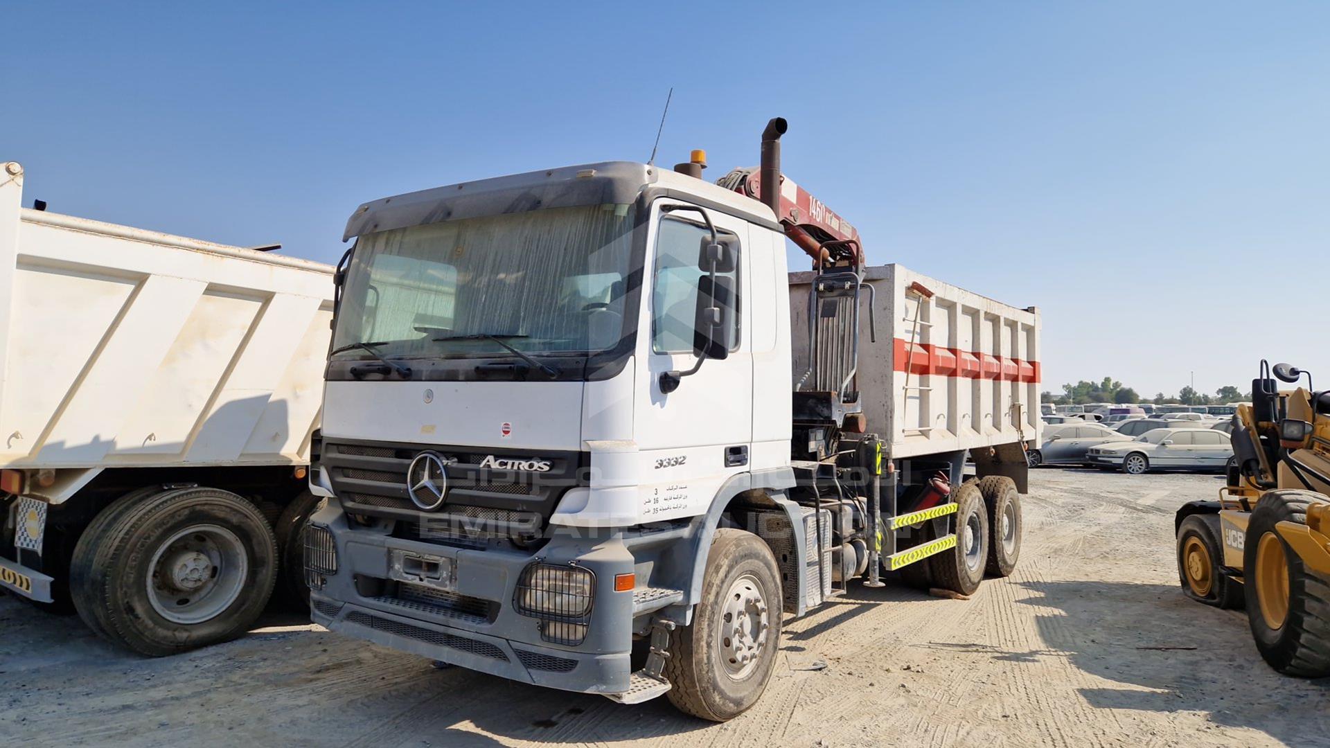 2007 MERCEDES ACTROS VIN: WDAKHCAA37L161660