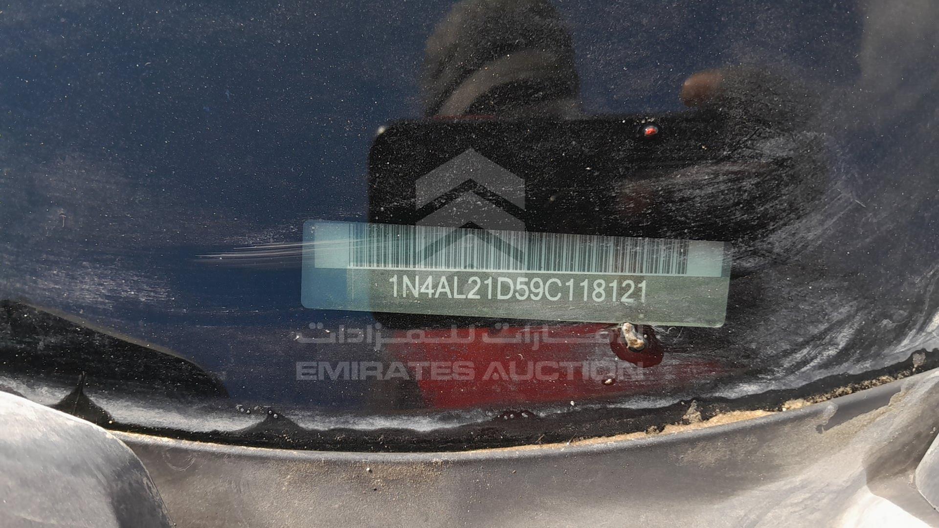 2009 NISSAN ALTIMA VIN: 1N4AL21D59C118121