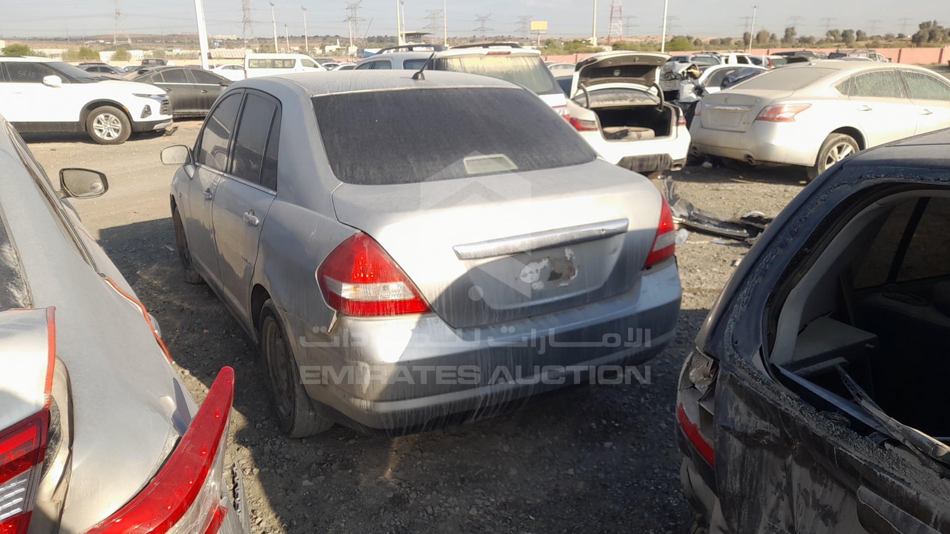 2008 NISSAN TIIDA VIN: JN1CC11C48T014225