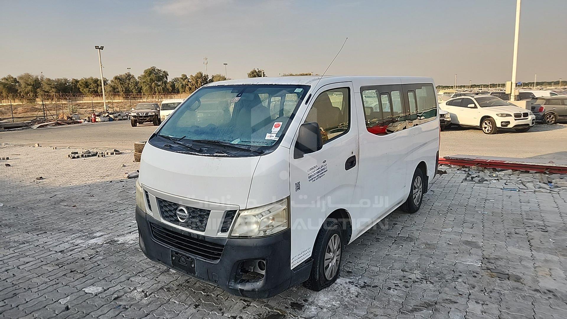 2015 NISSAN URVAN VIN: JN6BE6DS3F9012234