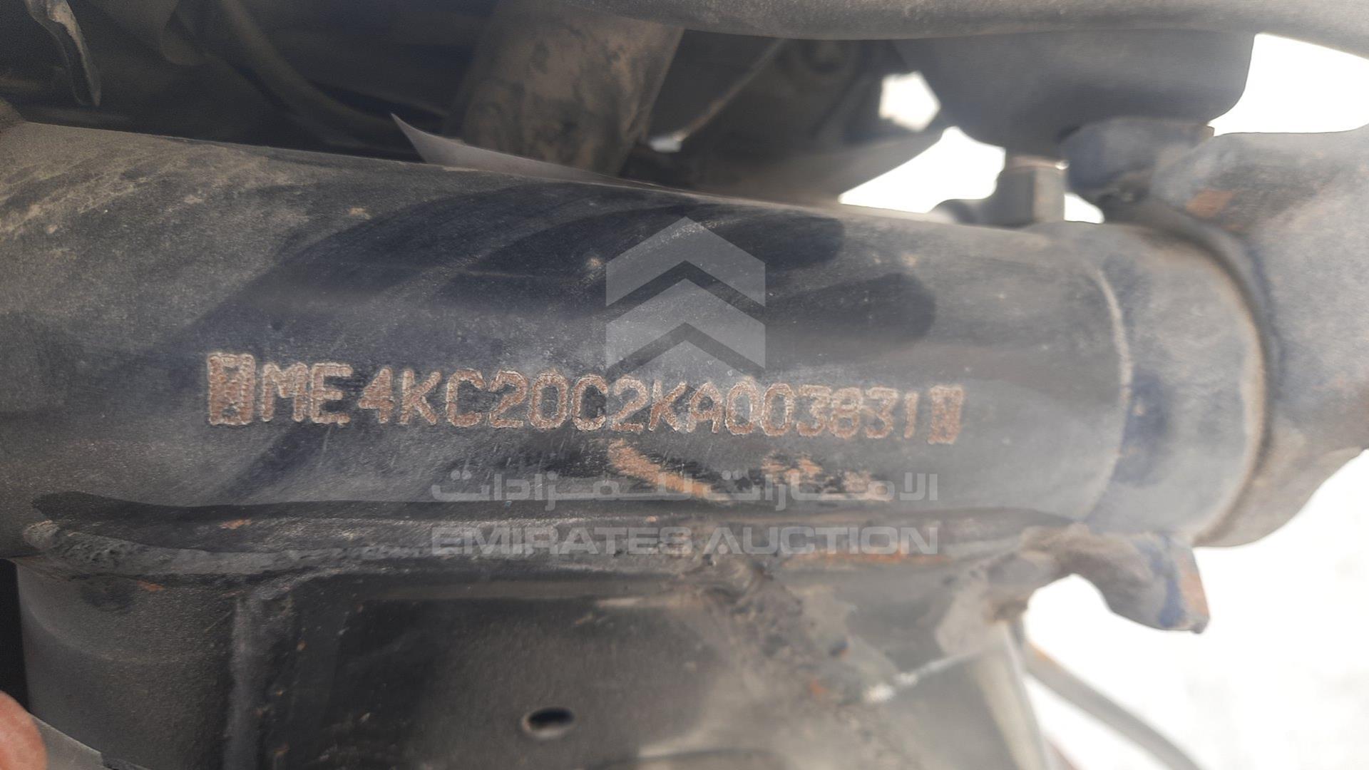 2019 HONDA UNICORN 160 VIN: ME4KC20C2KA003831