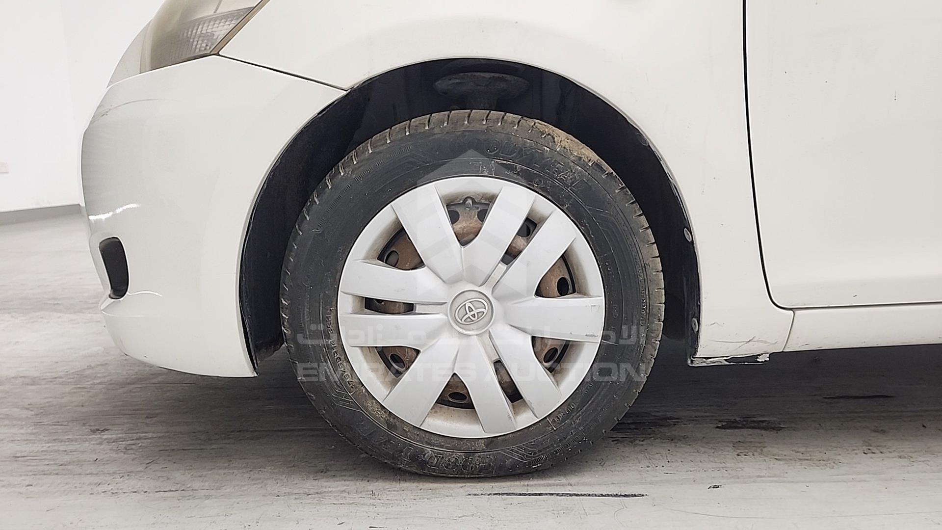 2009 TOYOTA YARIS VIN: JTDBW923X91168304