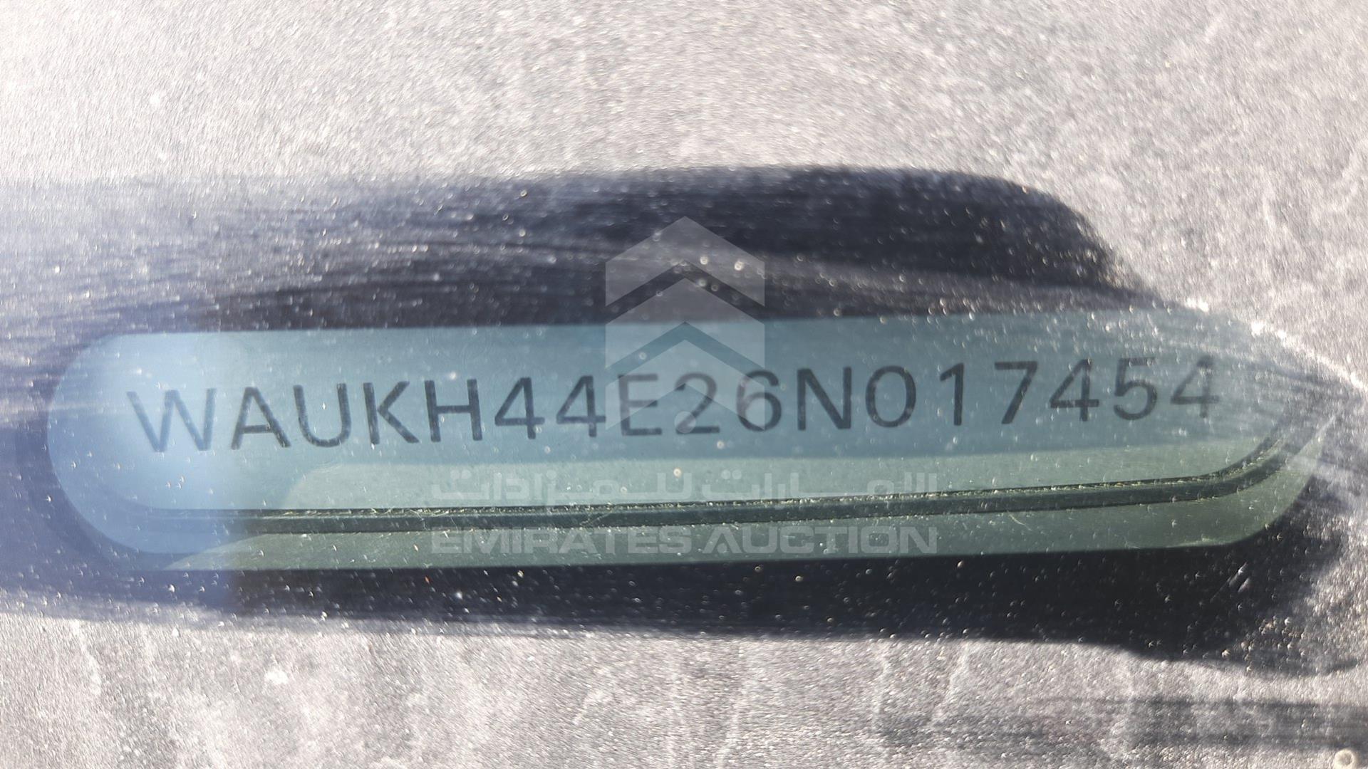 2006 AUDI A8 L VIN: WAUKH44E26N017454