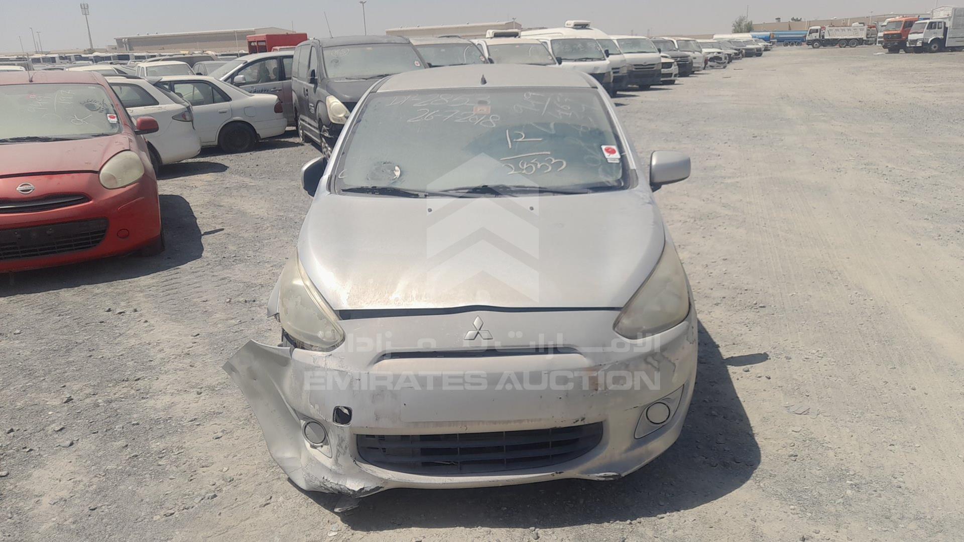 2014 MITSUBISHI MIRAGE VIN: MMBXTA03AEH015028