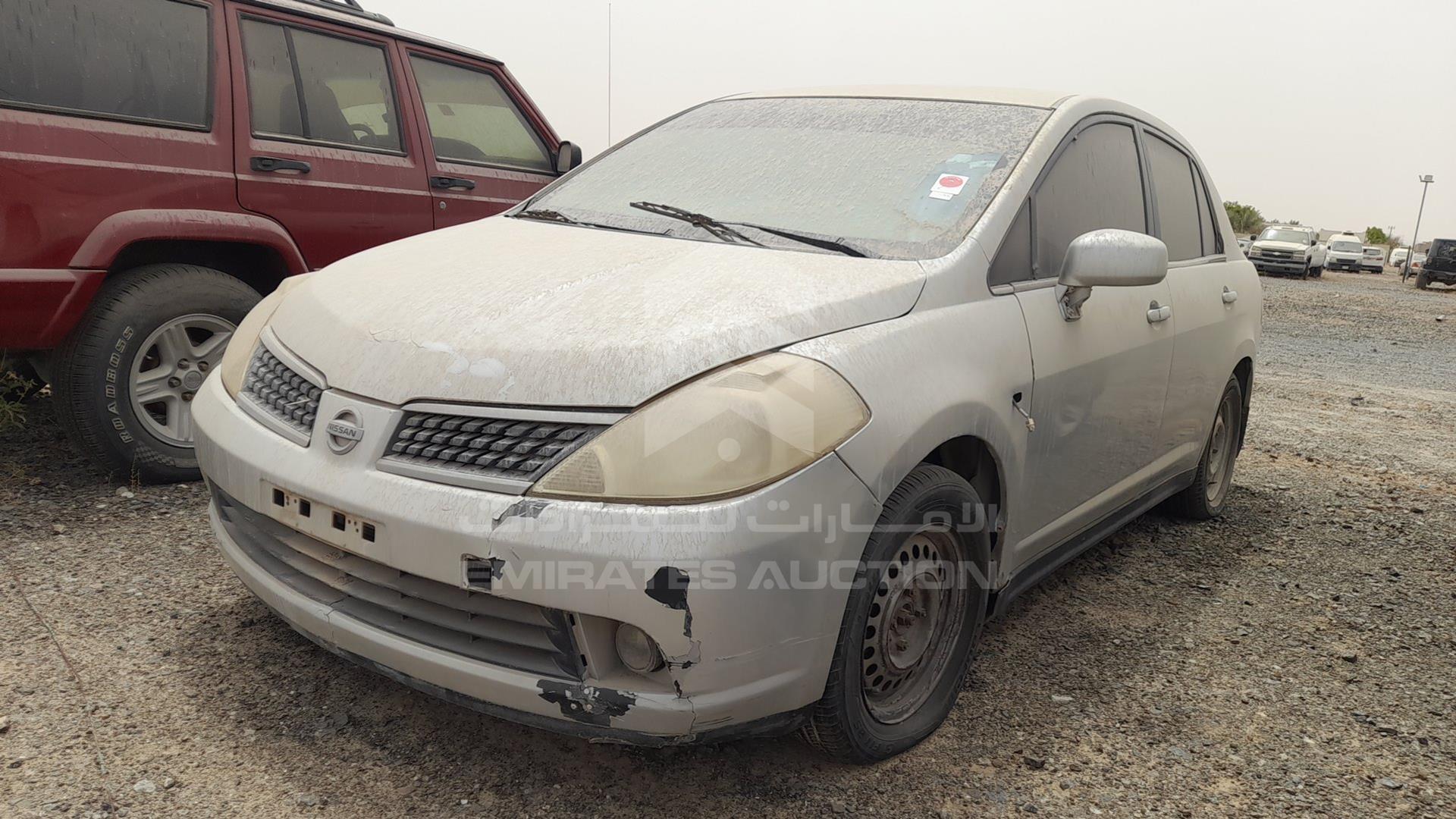2008 NISSAN TIIDA VIN: JN1CC11C08T009944