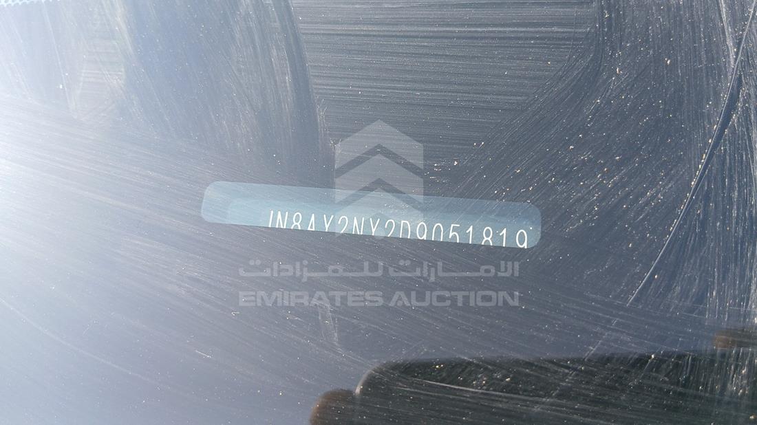 2013 Nissan Patrol — VIN on Frame — Photo 3