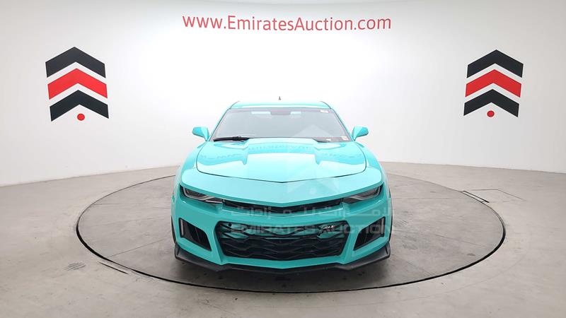 2G1FB1EV4A9210812 Auction: EmiratesAuction Lot: 405395 2G1FB1EV4A9210812 Chevrolet Camaro 2010 BLUE Photo 2