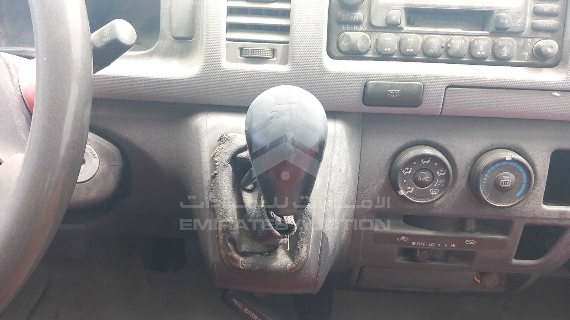 2009 TOYOTA HIACE VIN: JTGJX02P895013317