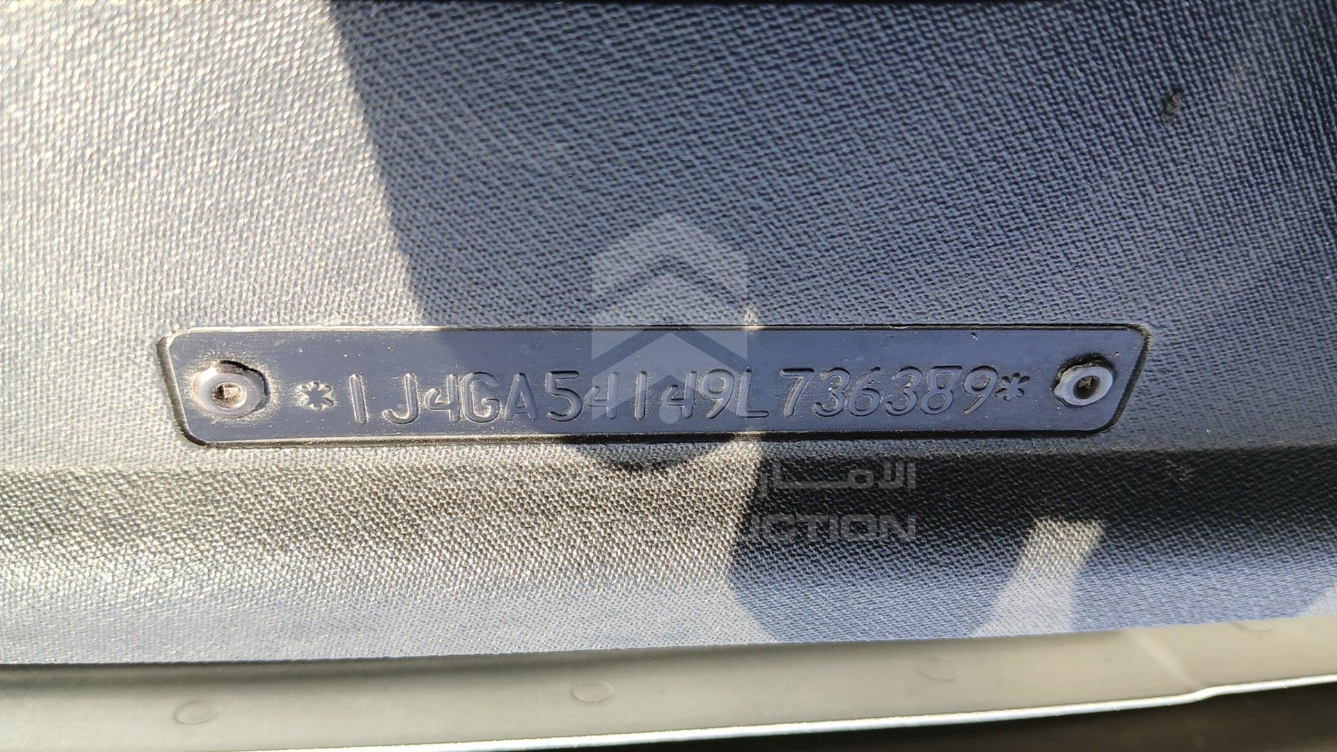 2009 JEEP WRANGLER / VIN: 1J4GA54149L736389