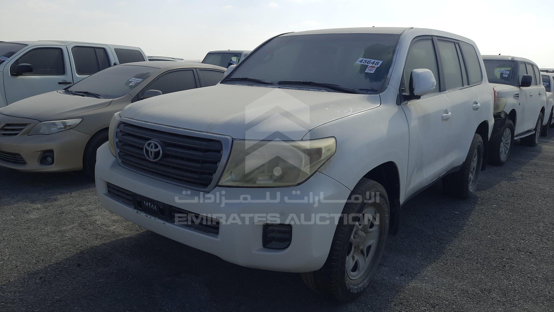 2012 TOYOTA LAND CRUISER VIN: JTMDU09J7C4055558