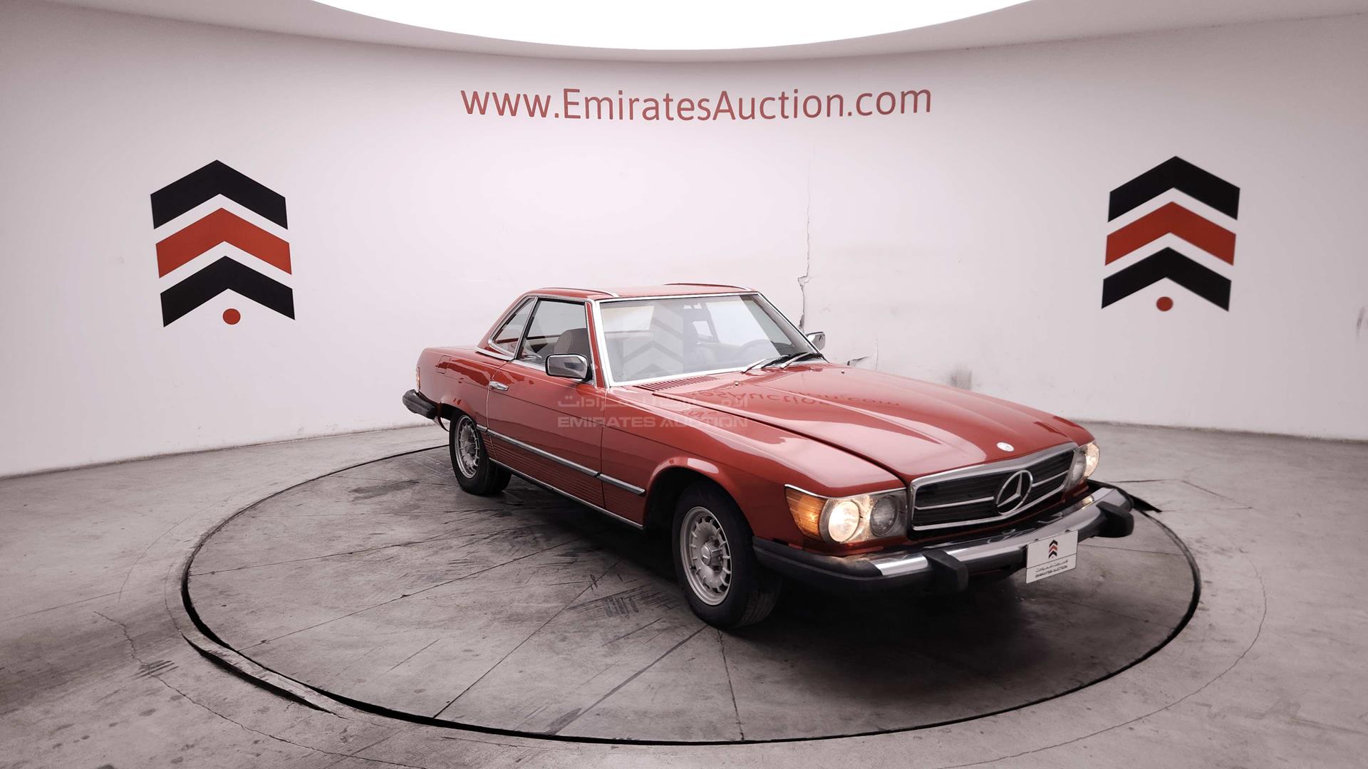 1981 MERCEDES SL 380 VIN: WDBBA45A8BB001658