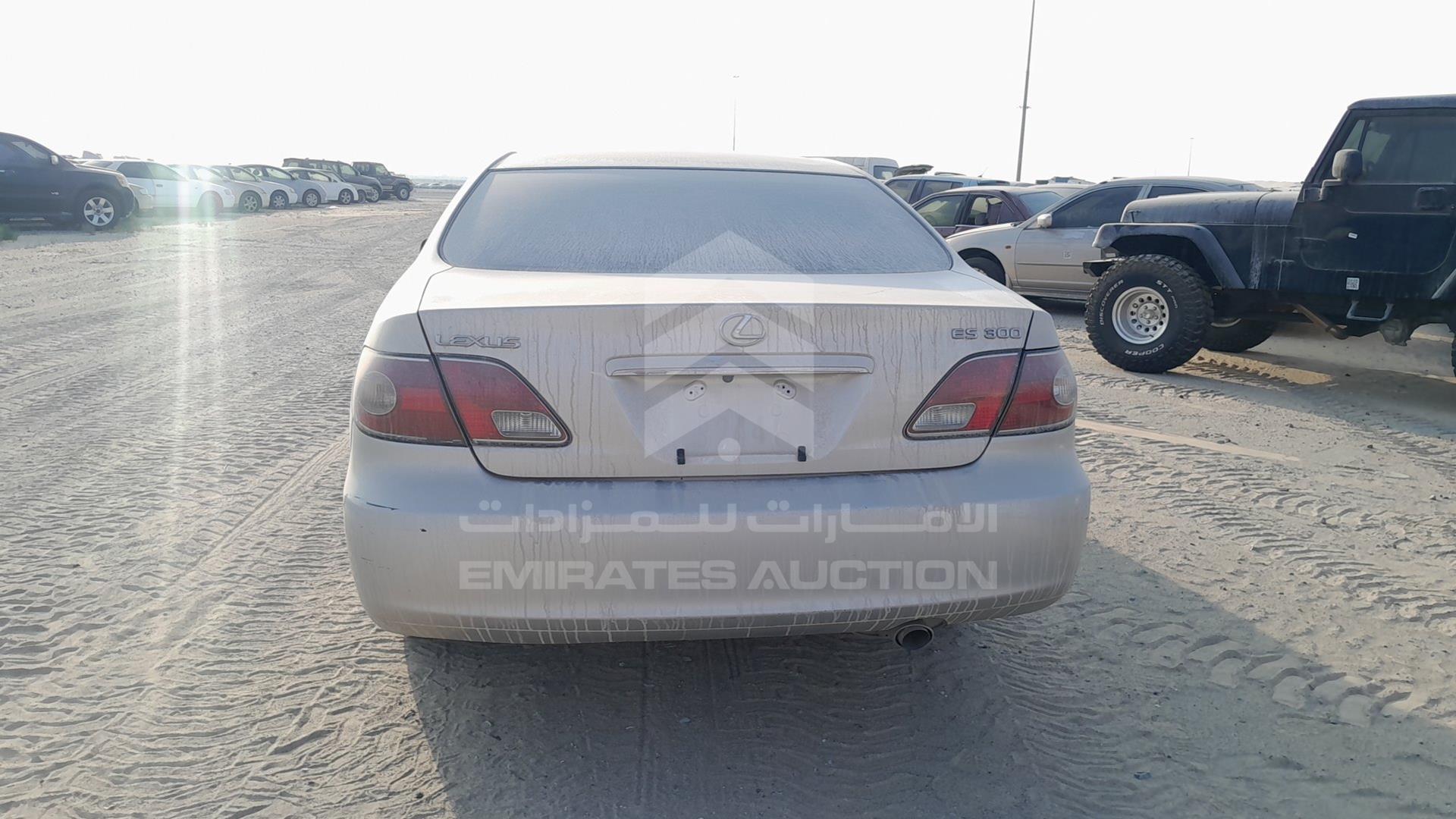2003 LEXUS ES 300 VIN: JTHBF30G036014003