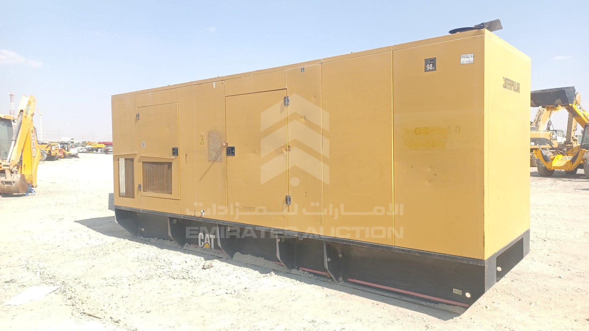 0 GENERATOR CATERPILLAR 500KVA VIN: CAT00000HC1G00768
