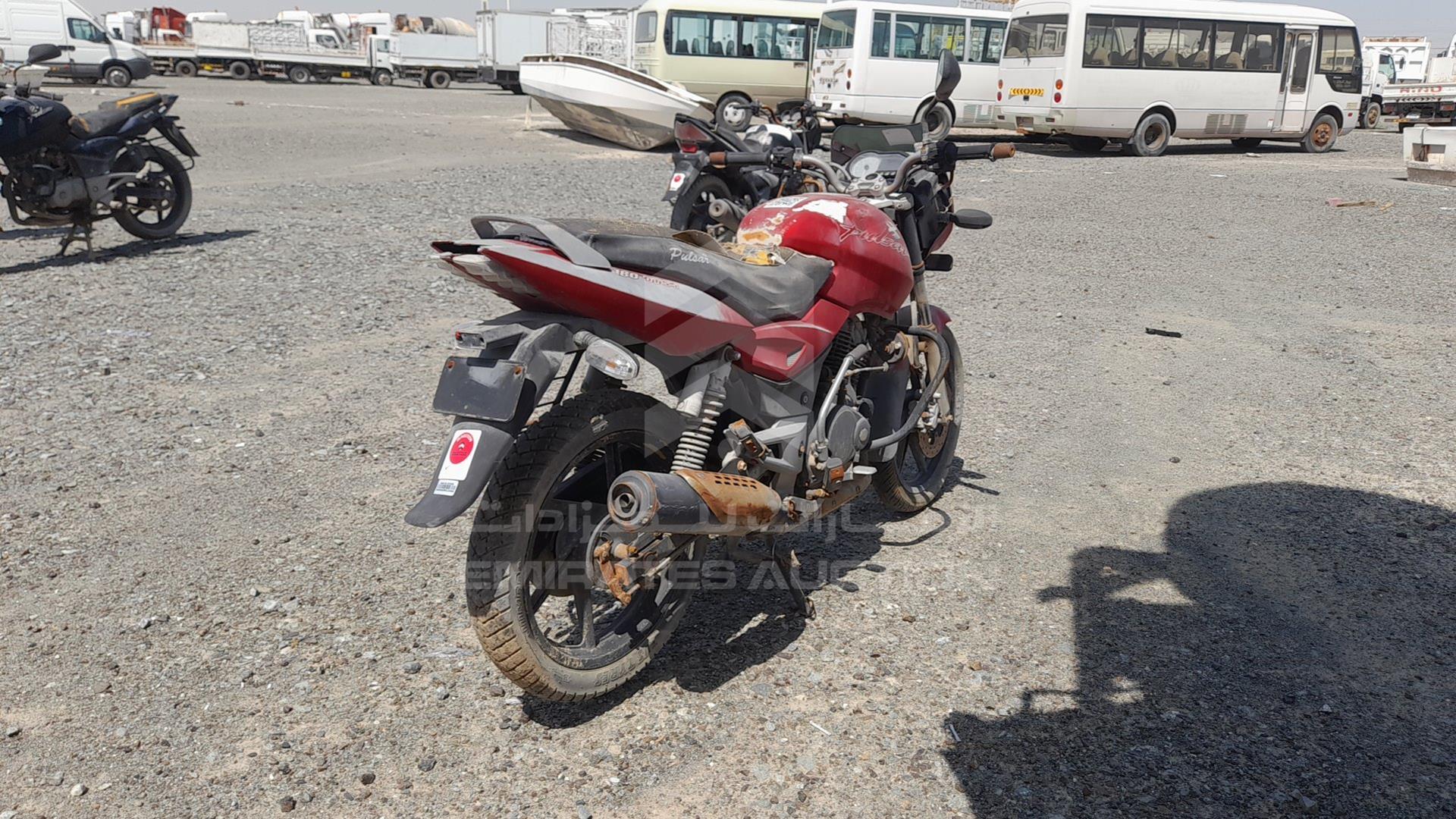 2008 BAJAJ PULSAR 180CC VIN: MD2DHDJZZRCC37938