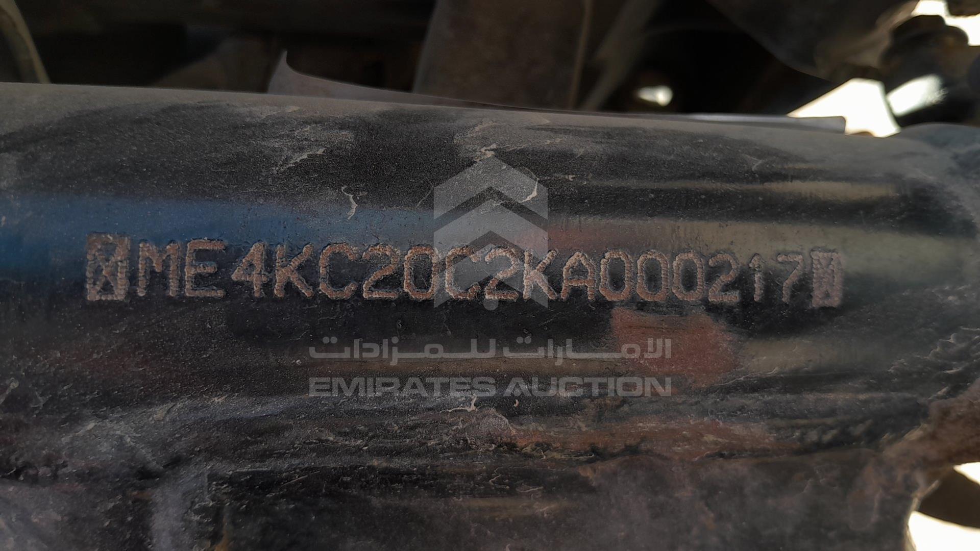2019 HONDA UNICORN VIN: ME4KC20C2KA000217
