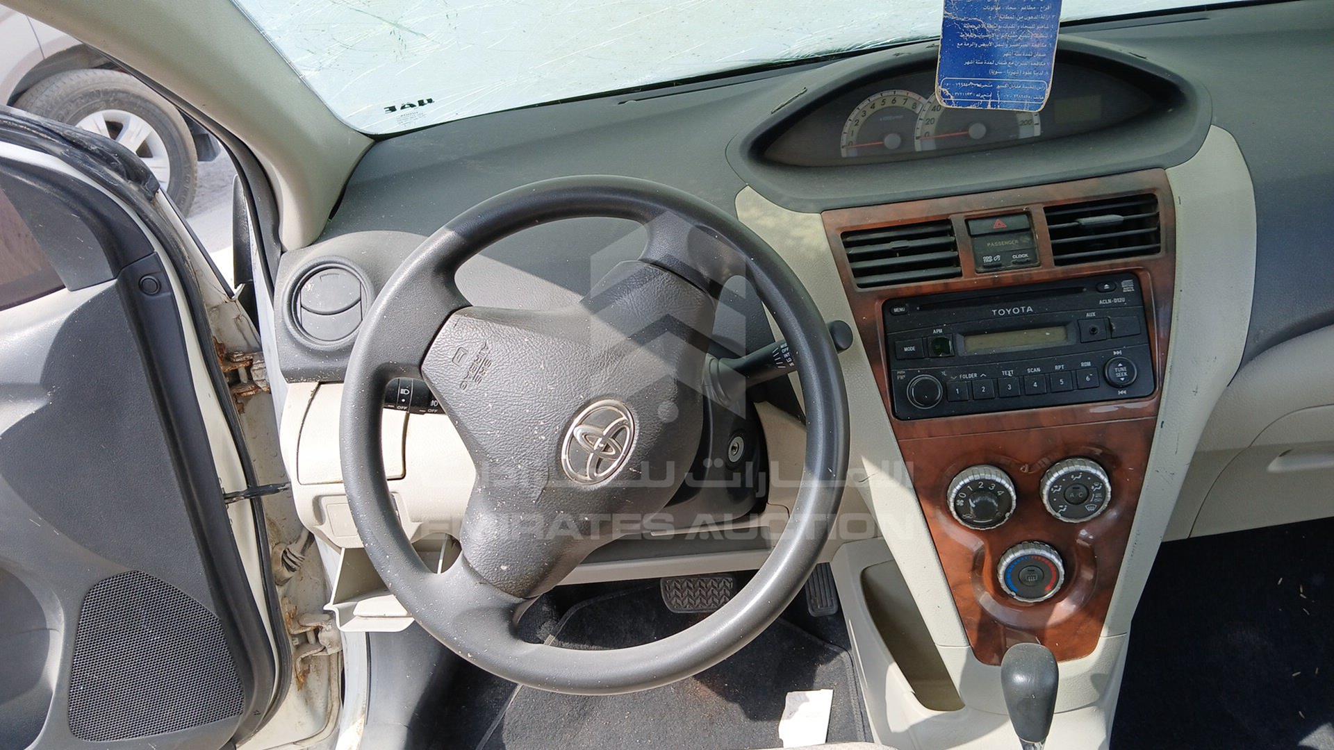 2007 TOYOTA YARIS VIN: JTDBW923271078156