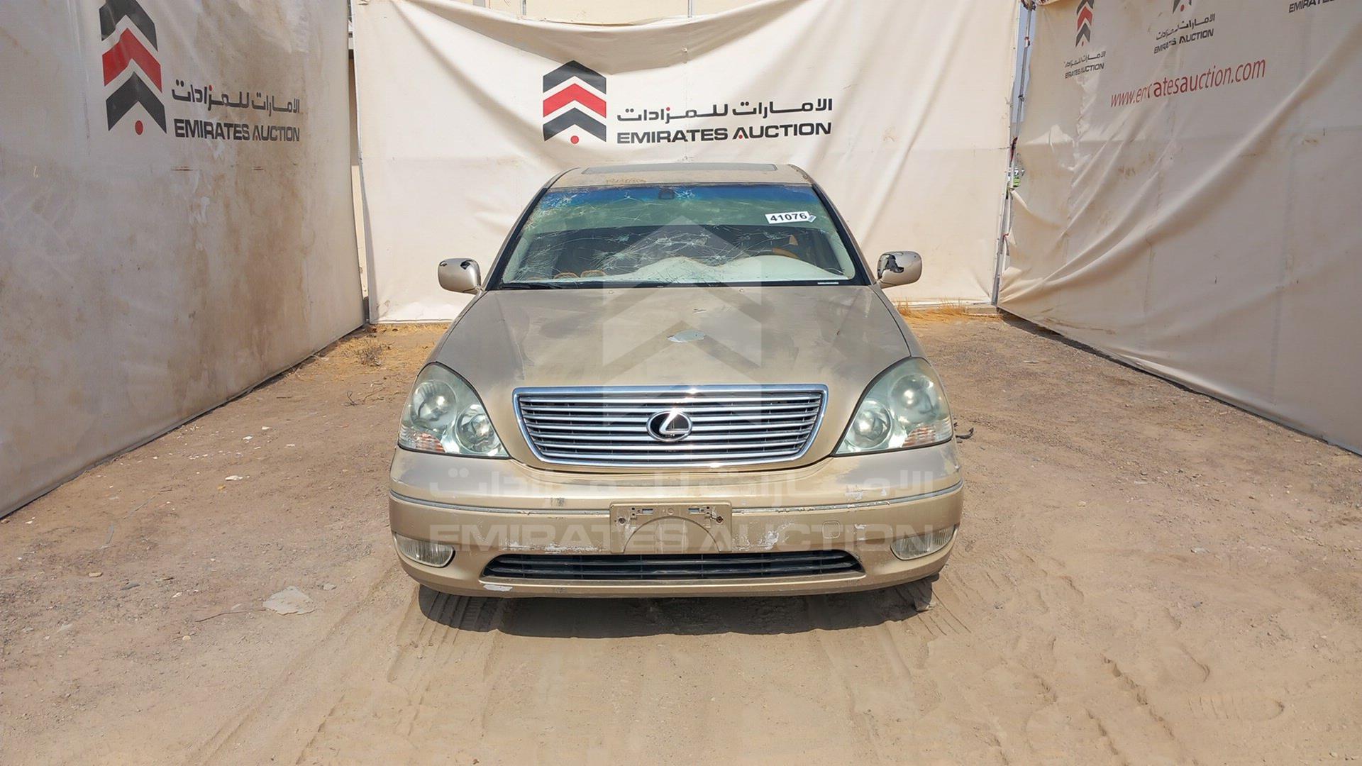 2001 LEXUS LS 430 VIN: JTHBN30F610037909