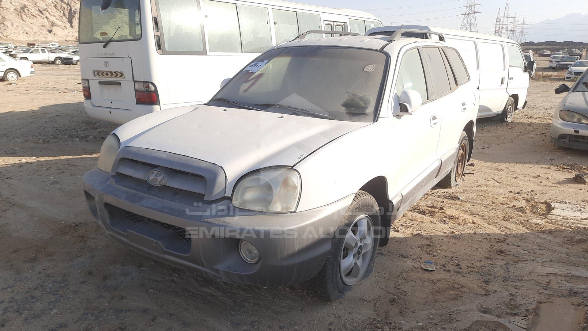 2006 HYUNDAI SANTA FE VIN: KM8SC13D86U086384