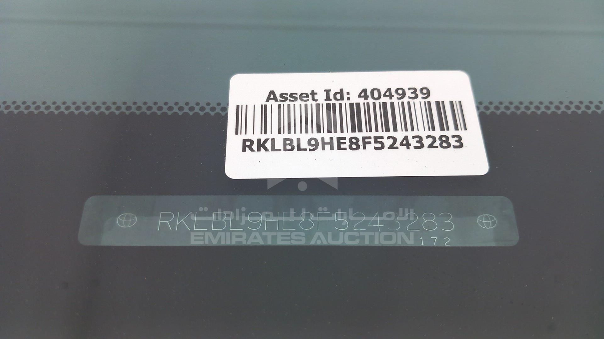 2015 TOYOTA COROLLA VIN: RKLBL9HE8F5243283