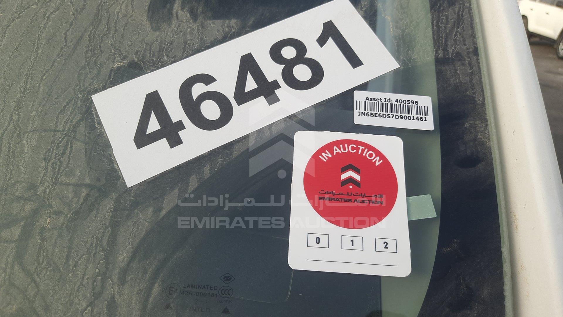 2013 NISSAN NV350 VIN: JN6BE6DS7D9001461