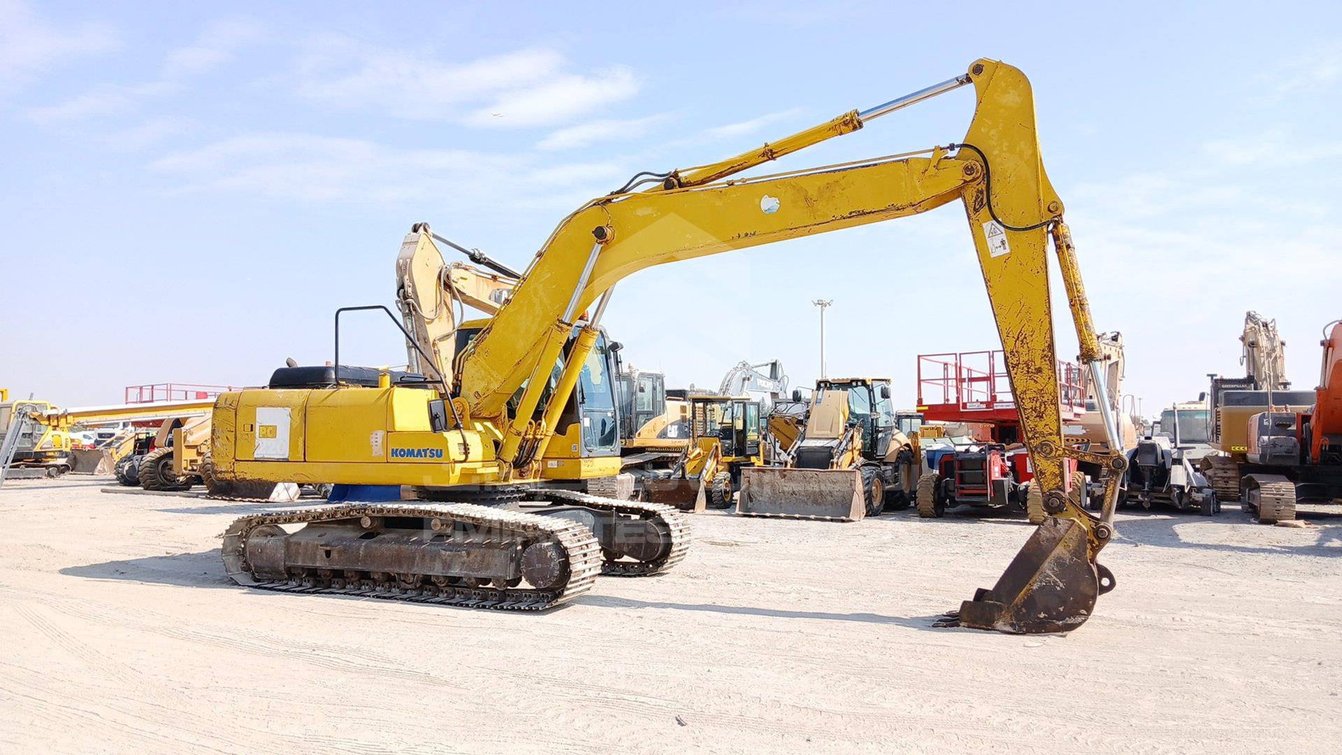 2004 KOMATSU PC220-7 VIN: KMTPC054K02060588