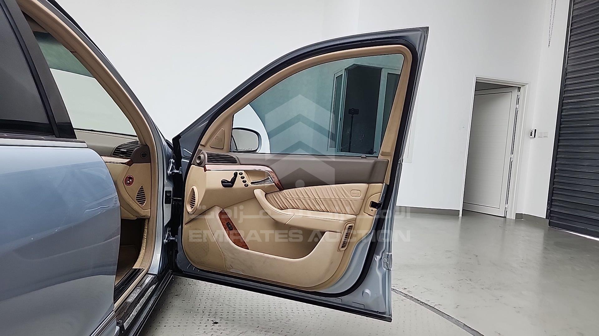 2003 MERCEDES S 500 VIN: WDB2201751A328339