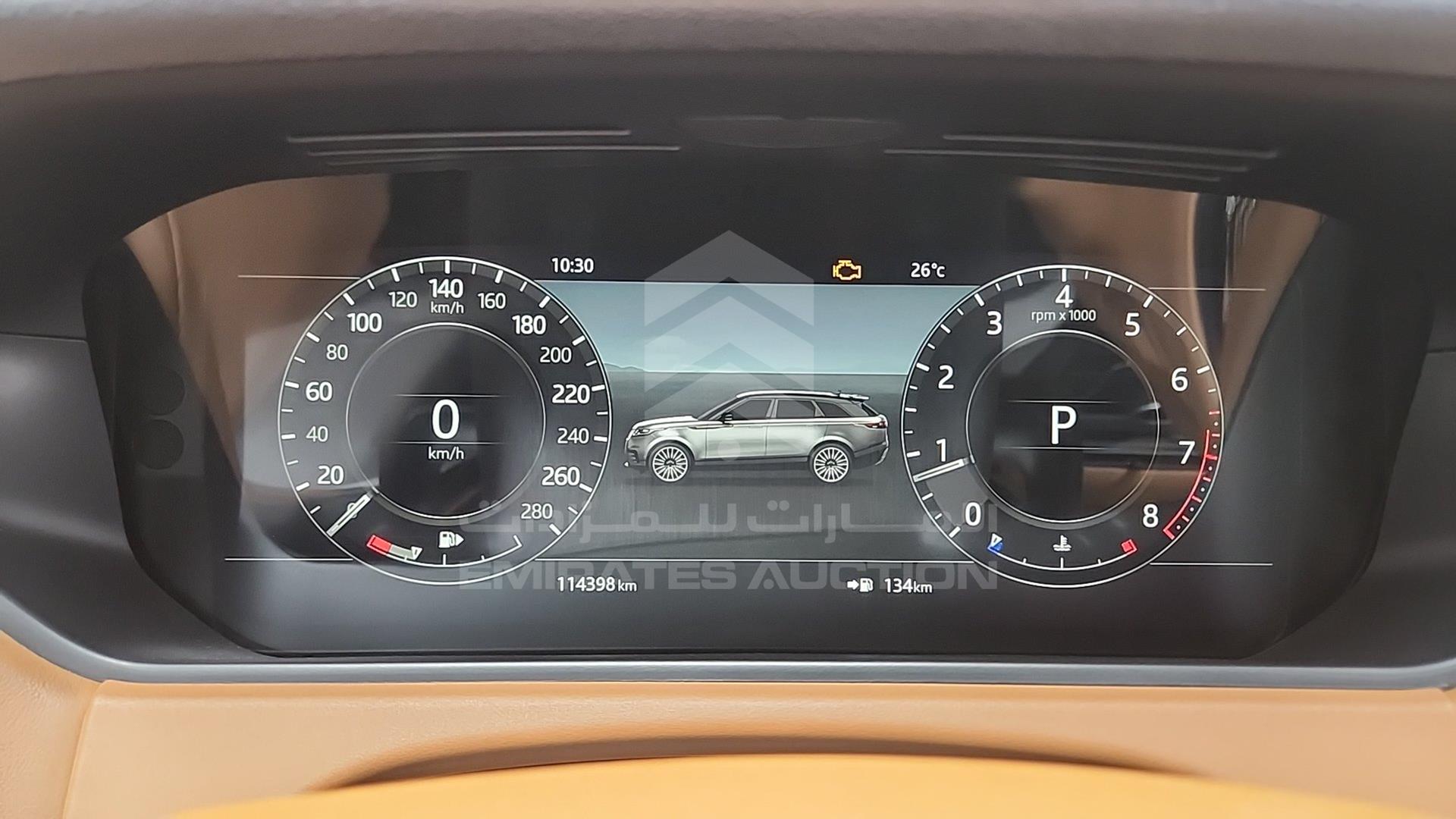 2018 RANGE ROVER VELAR VIN: 3ALYA2BV5JA727384