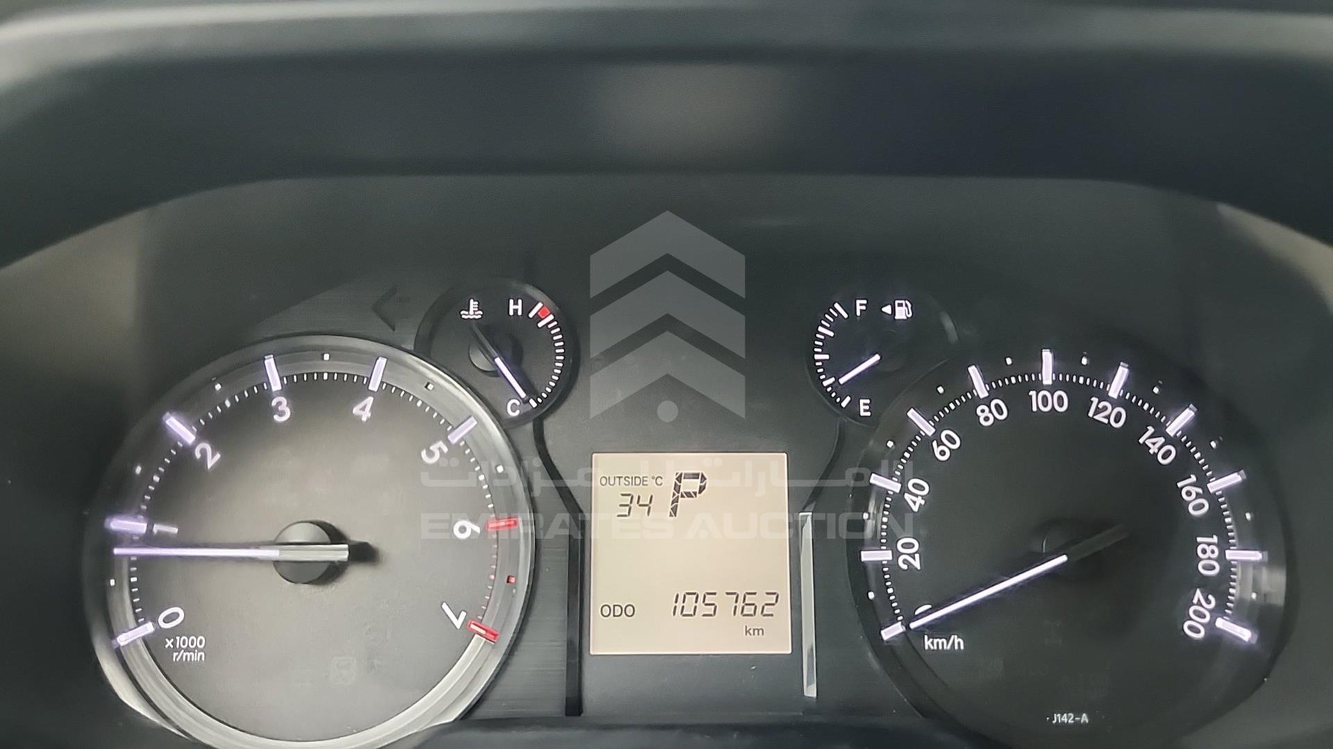 2019 TOYOTA PRADO VIN: JTEBU9FJ7K5087088