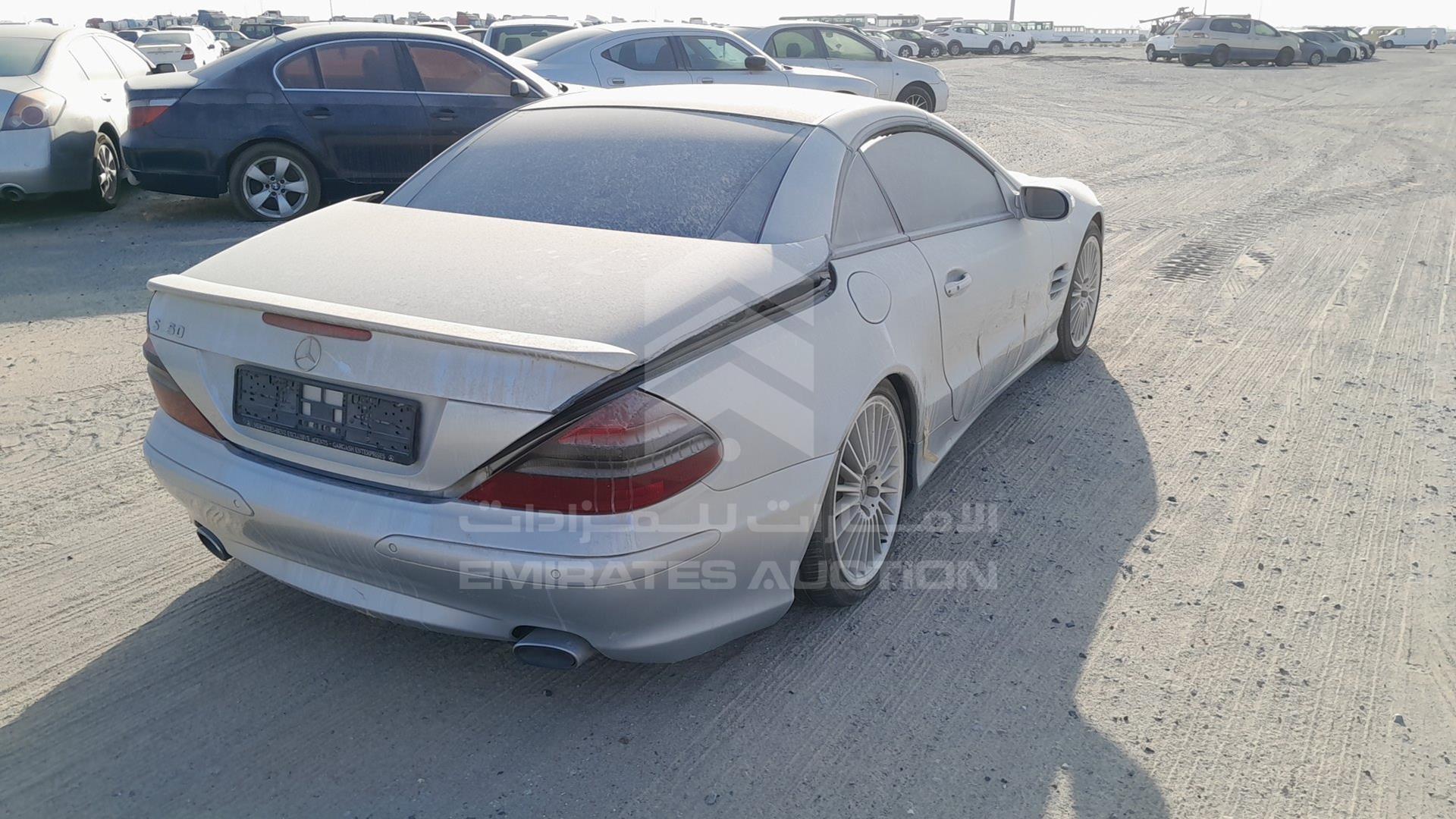 2006 MERCEDES SL 55 AMG VIN: WDB2304751F112359