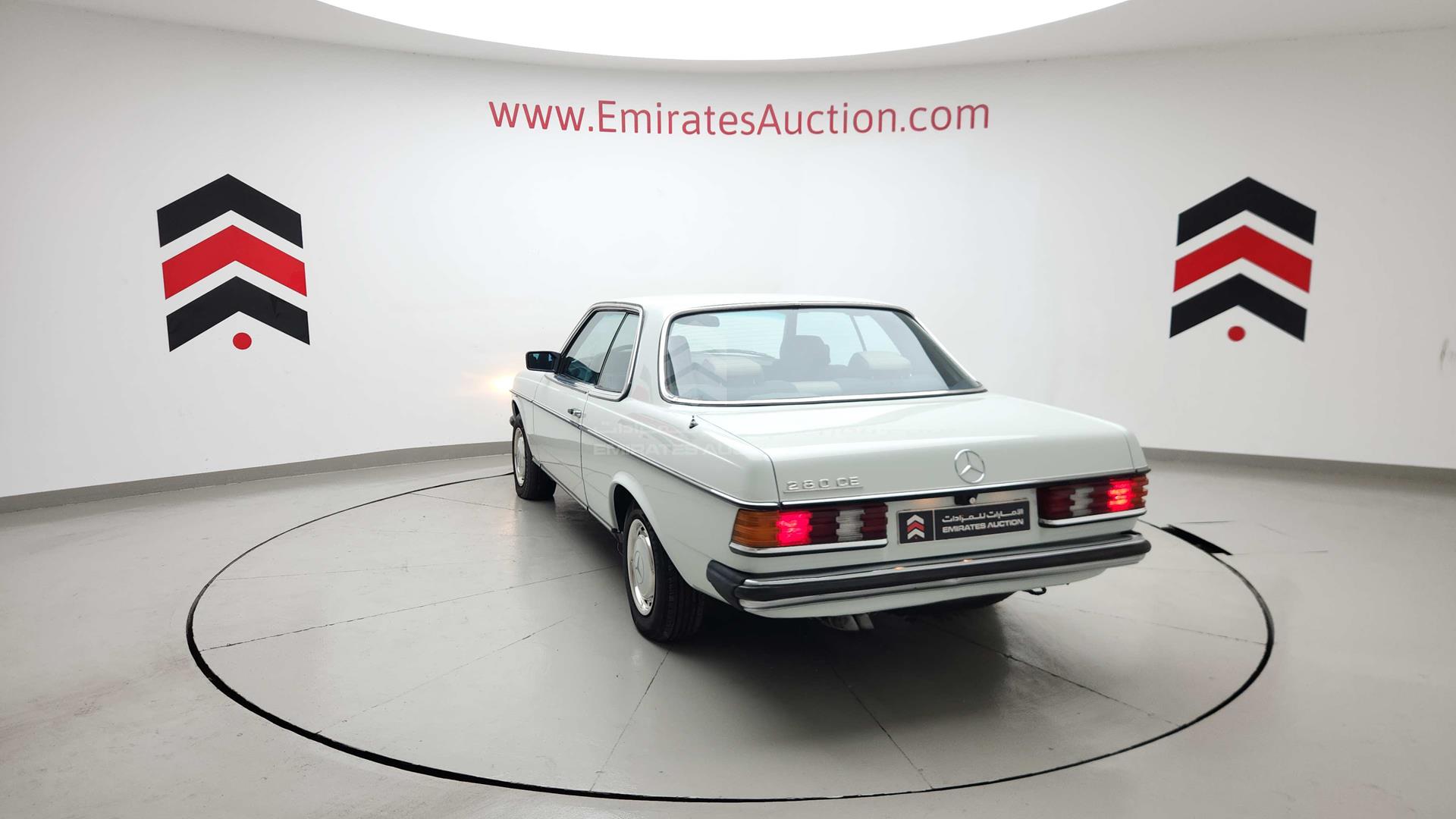 1985 MERCEDES CE 280 VIN: WDB1230531A210480