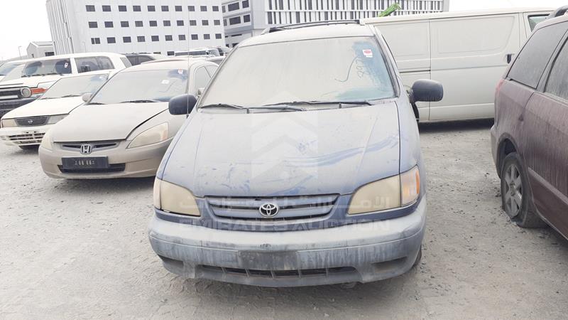 Toyota Sienna 2001. Lot# 348406. VIN 4T3ZF19C31U407932. Photo 1