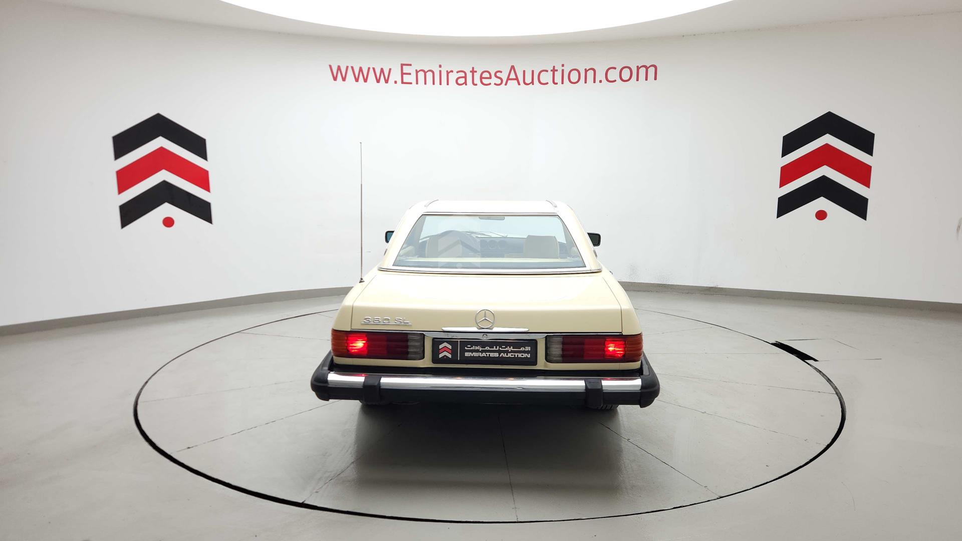 1981 MERCEDES SL 380 VIN: WDBBA45A9BB002284
