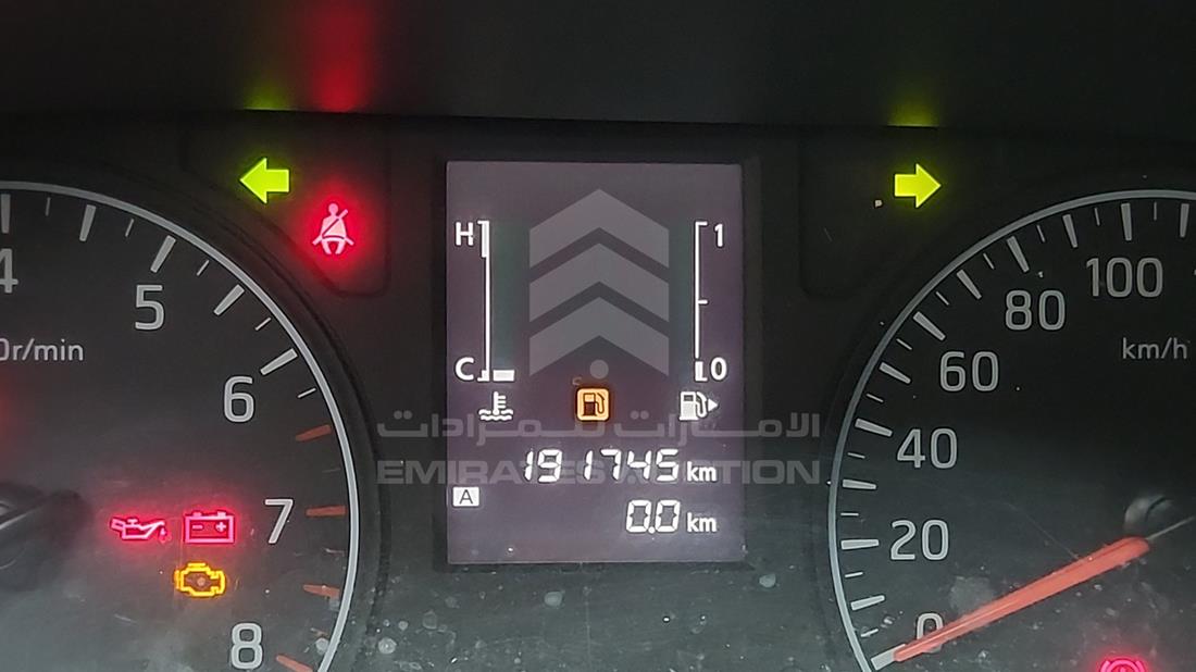 2020 Nissan Urvan — Odometer Reading — Photo 1