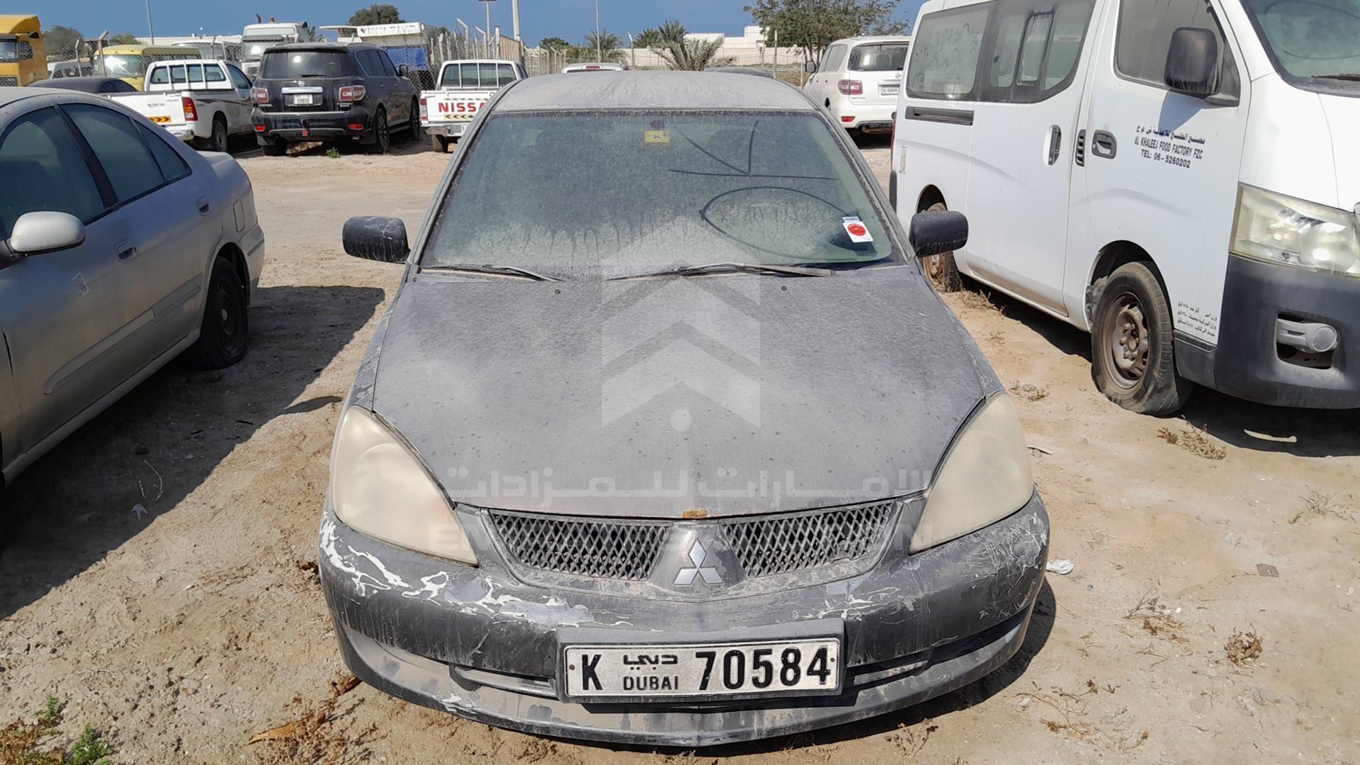 2007 MITSUBISHI LANCER VIN: JMYSRCS1A7U736910