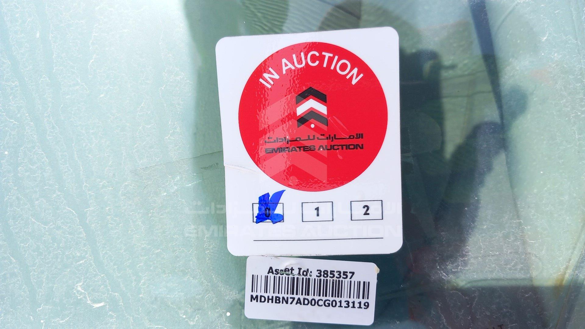 2012 NISSAN SUNNY VIN: MDHBN7AD0CG013119