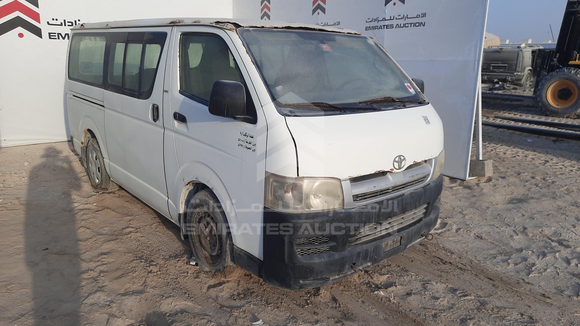 2007 TOYOTA HIACE VIN: JTGJX02P070009319