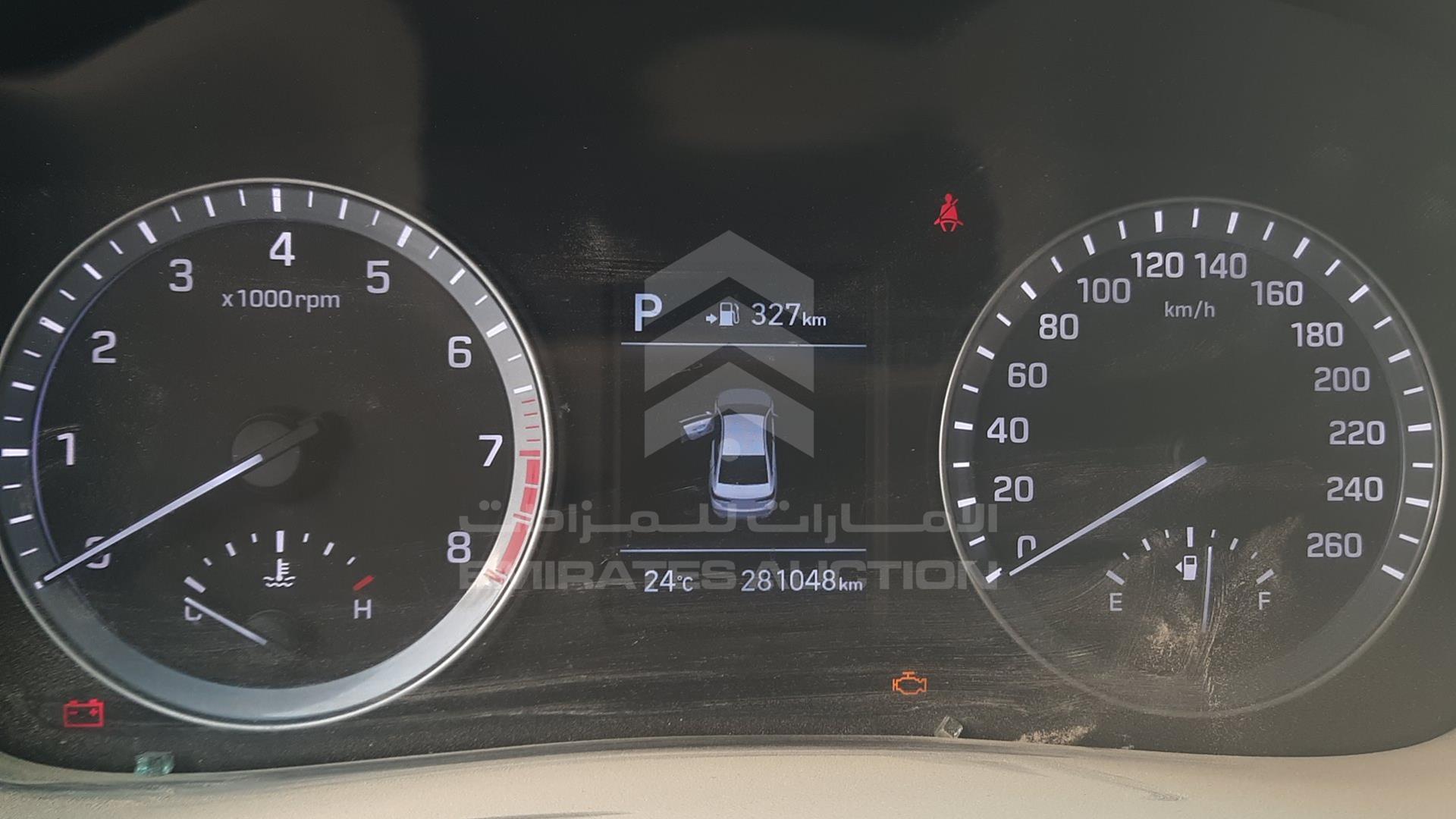 2018 HYUNDAI SONATA VIN: KMHE241G0JA427706