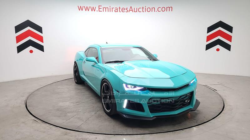 2G1FB1EV4A9210812 Auction: EmiratesAuction Lot: 405395 2G1FB1EV4A9210812 Chevrolet Camaro 2010 BLUE Photo 1