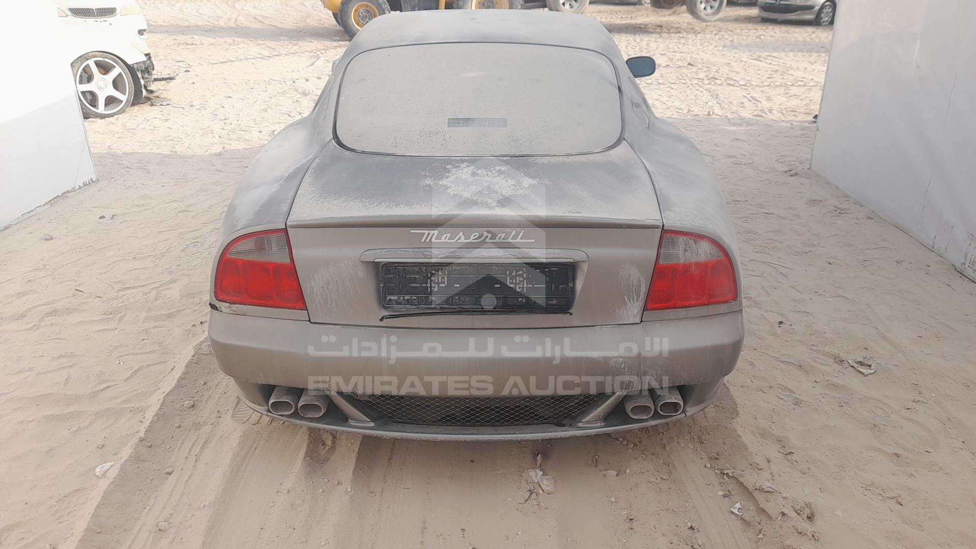 2006 MASERATI GRANTURRISMO VIN: ZAMEC38A060021320