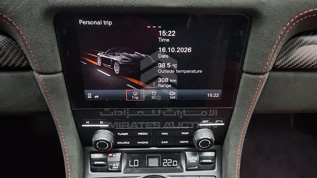 2024 Porsche 718 SPYDER RS — Entertainment Systems & Camera Monitor & Navigation — Photo 18