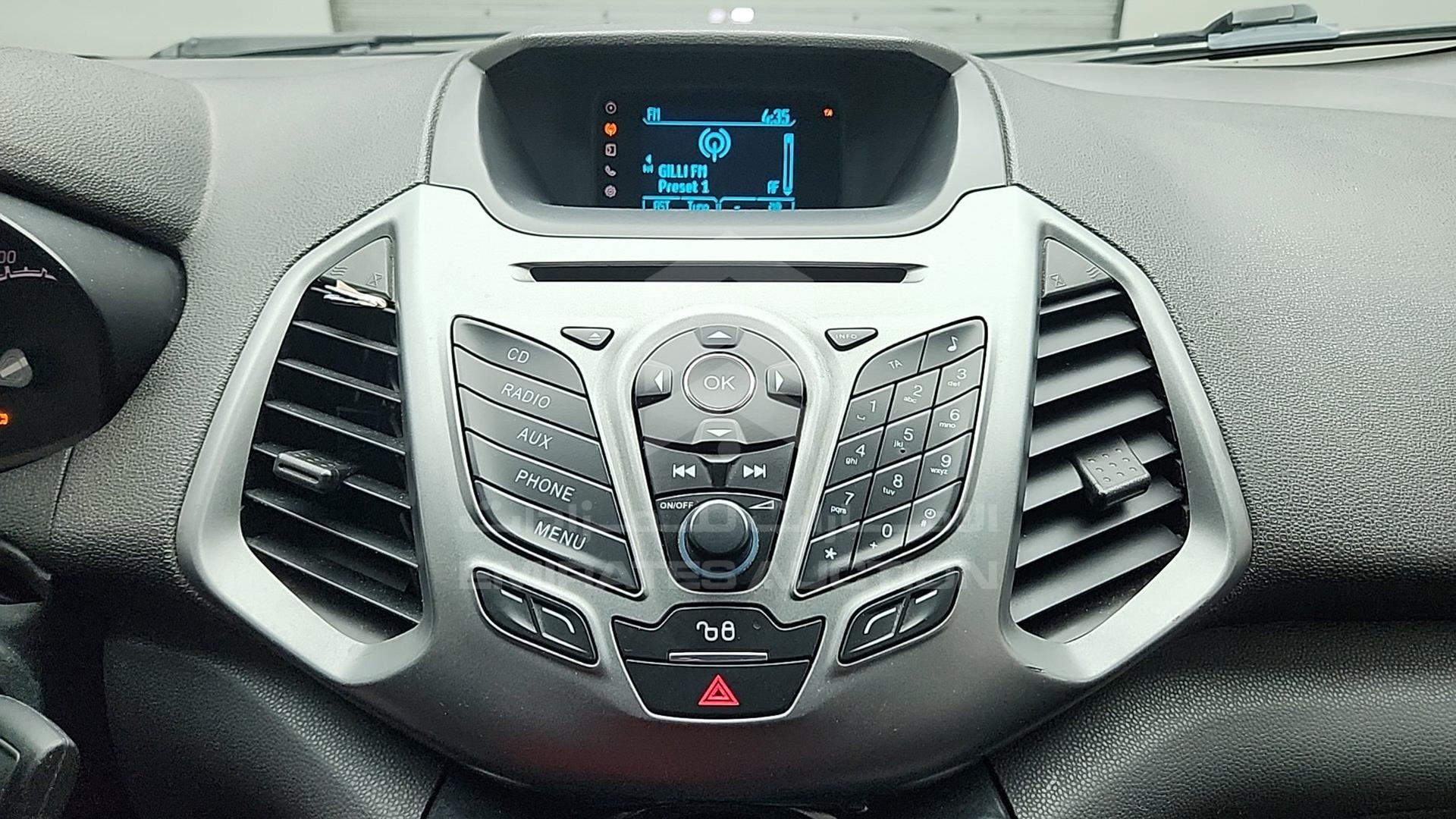 2017 FORD ECOSPORT VIN: MAJFK1BAXHAU19081
