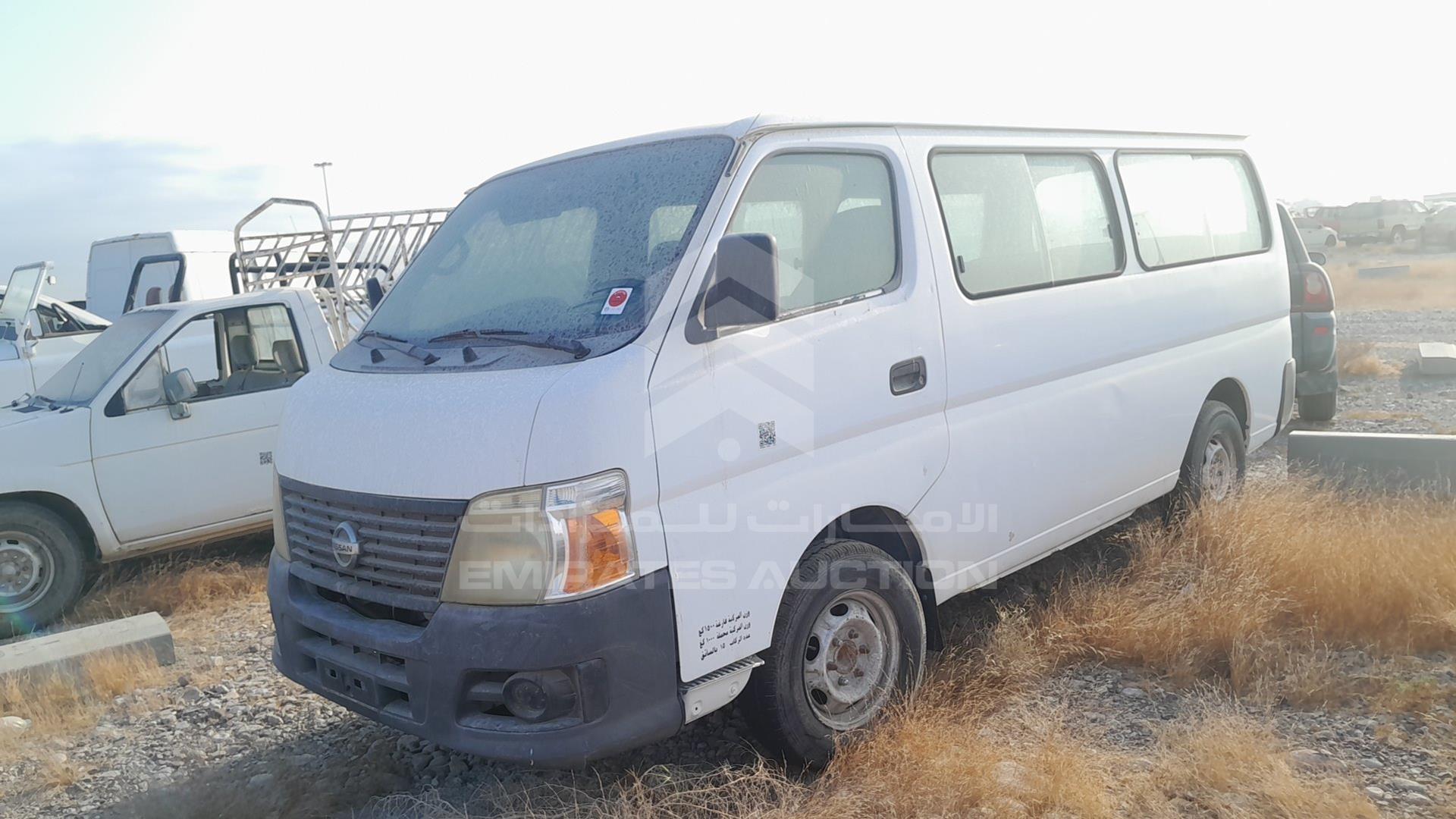 2008 NISSAN URVAN VIN: JN6AE54S88X002741