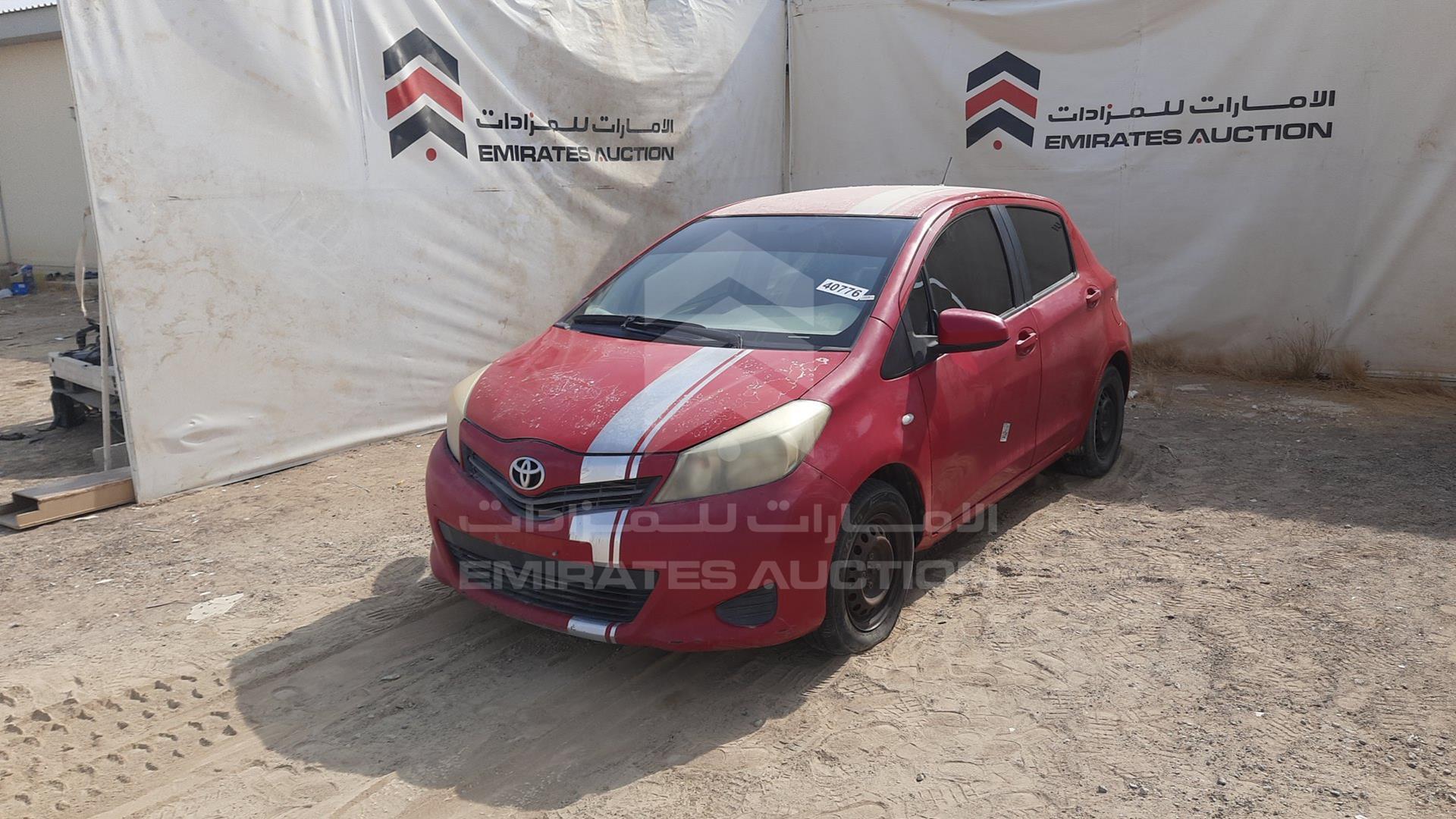 2012 TOYOTA YARIS VIN: JTDKW9D38CD510447