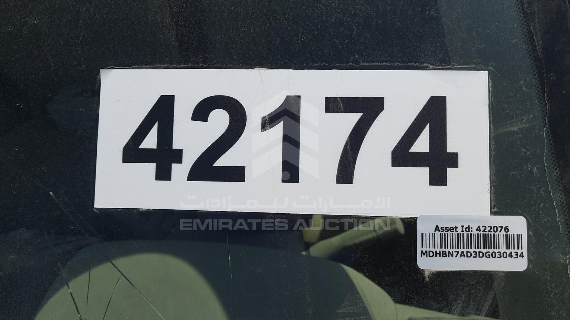 2013 NISSAN SUNNY VIN: MDHBN7AD3DG030434