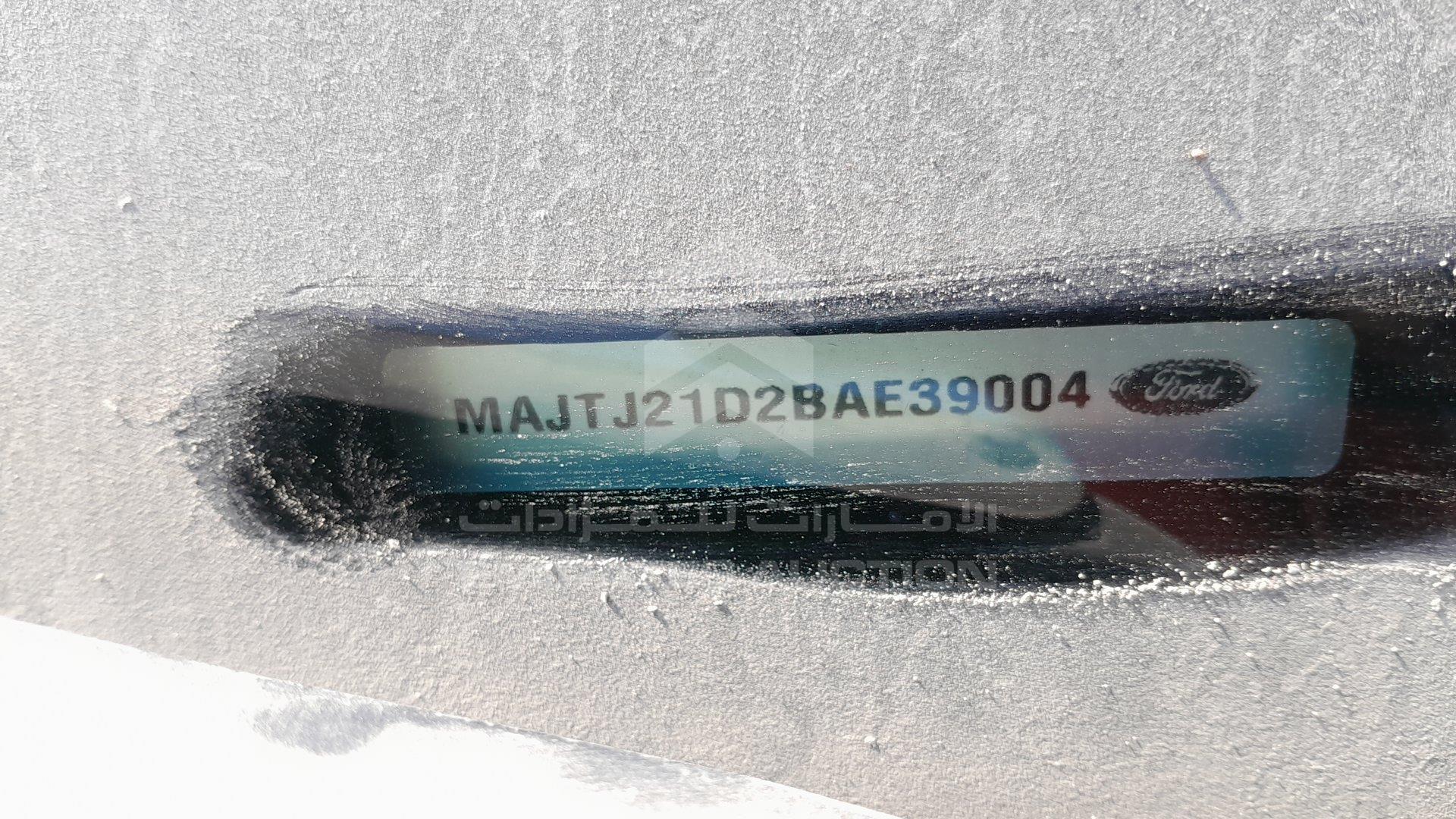 MAJTJ21D2BAE39004 - 2011 Ford Figo - #490130