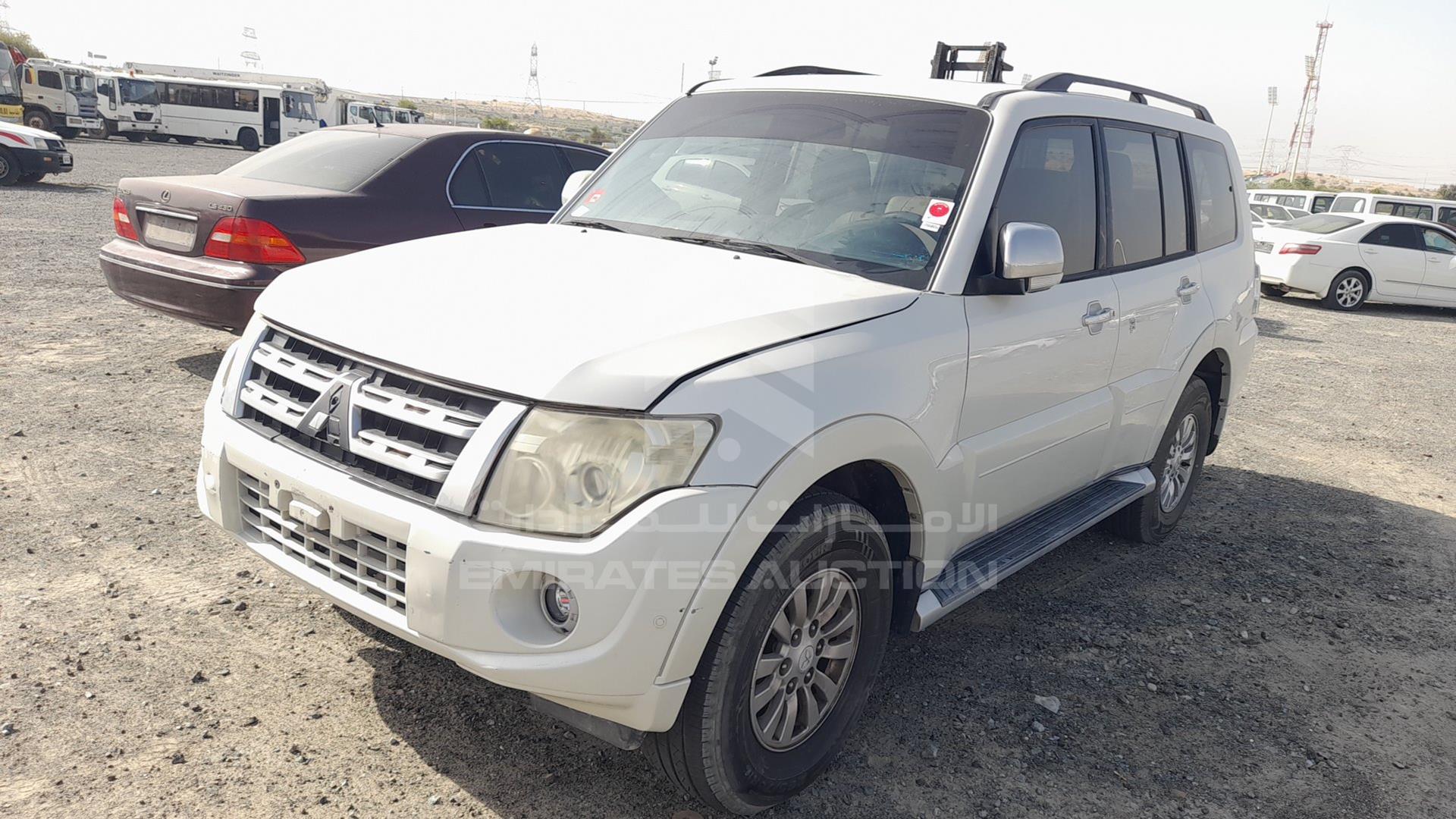 2012 MITSUBISHI PAJERO VIN: JMYLRV95WCJ704546
